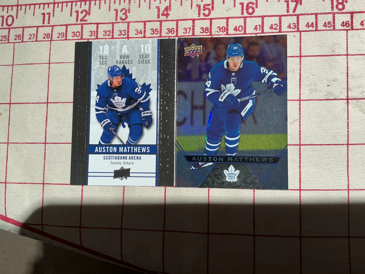 2 Upper Deck Tim Hortons 2028-19 SUSTON MATTHEWS Hockey Cards