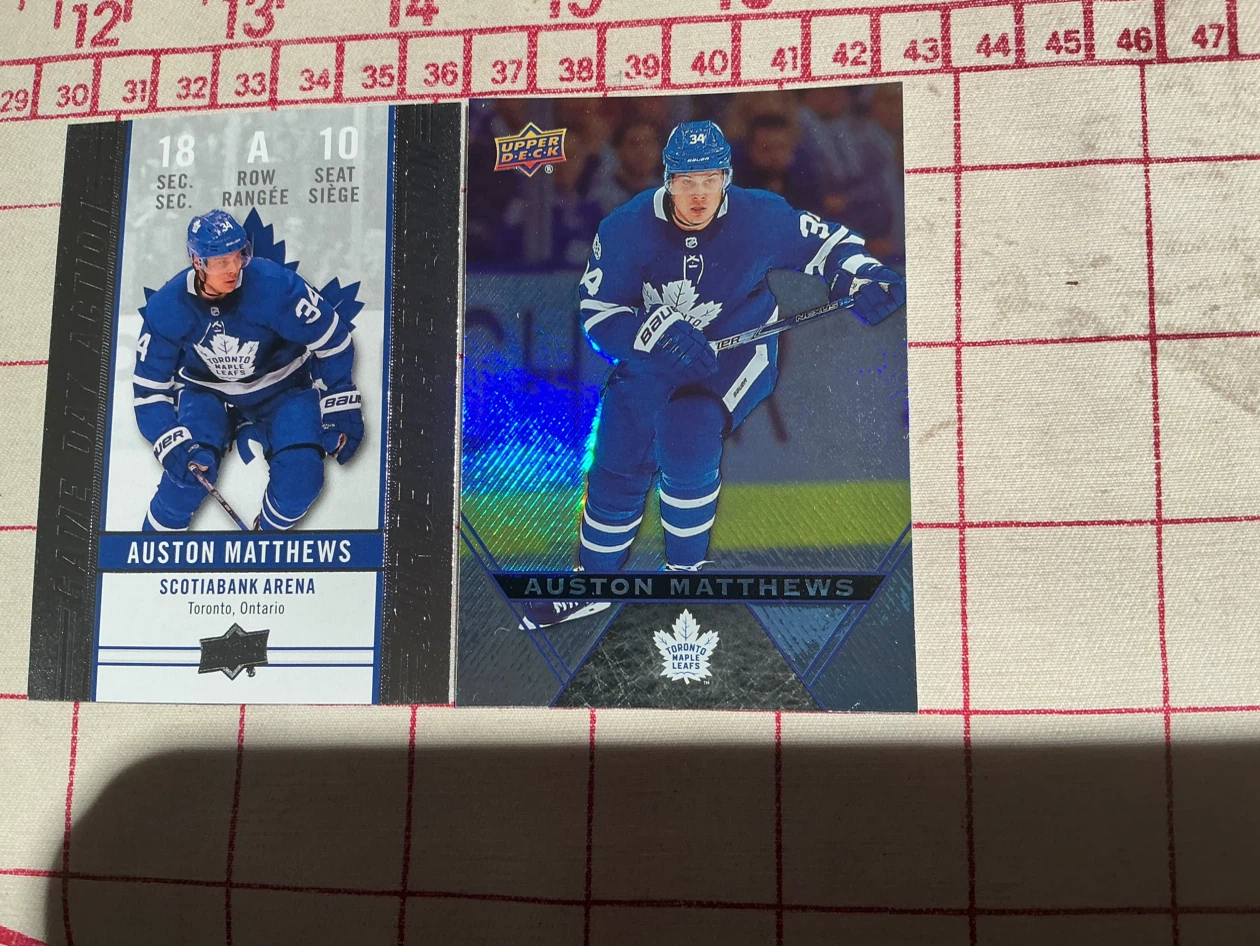 2 Upper Deck Tim Hortons 2028-19 SUSTON MATTHEWS Hockey Cards - photo 3