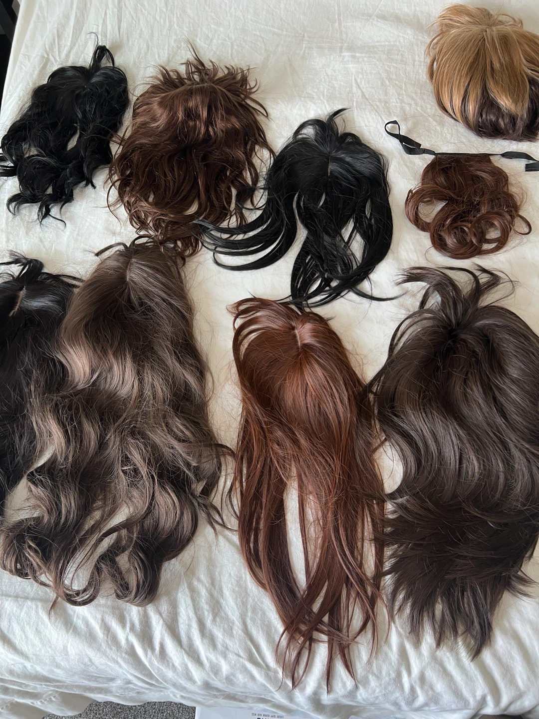 Assorted Hair Extensions and Pieces