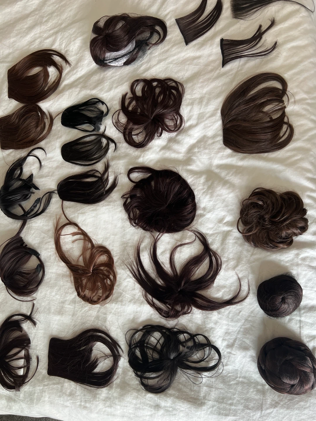 Assorted Hair Extensions and Pieces - photo 4