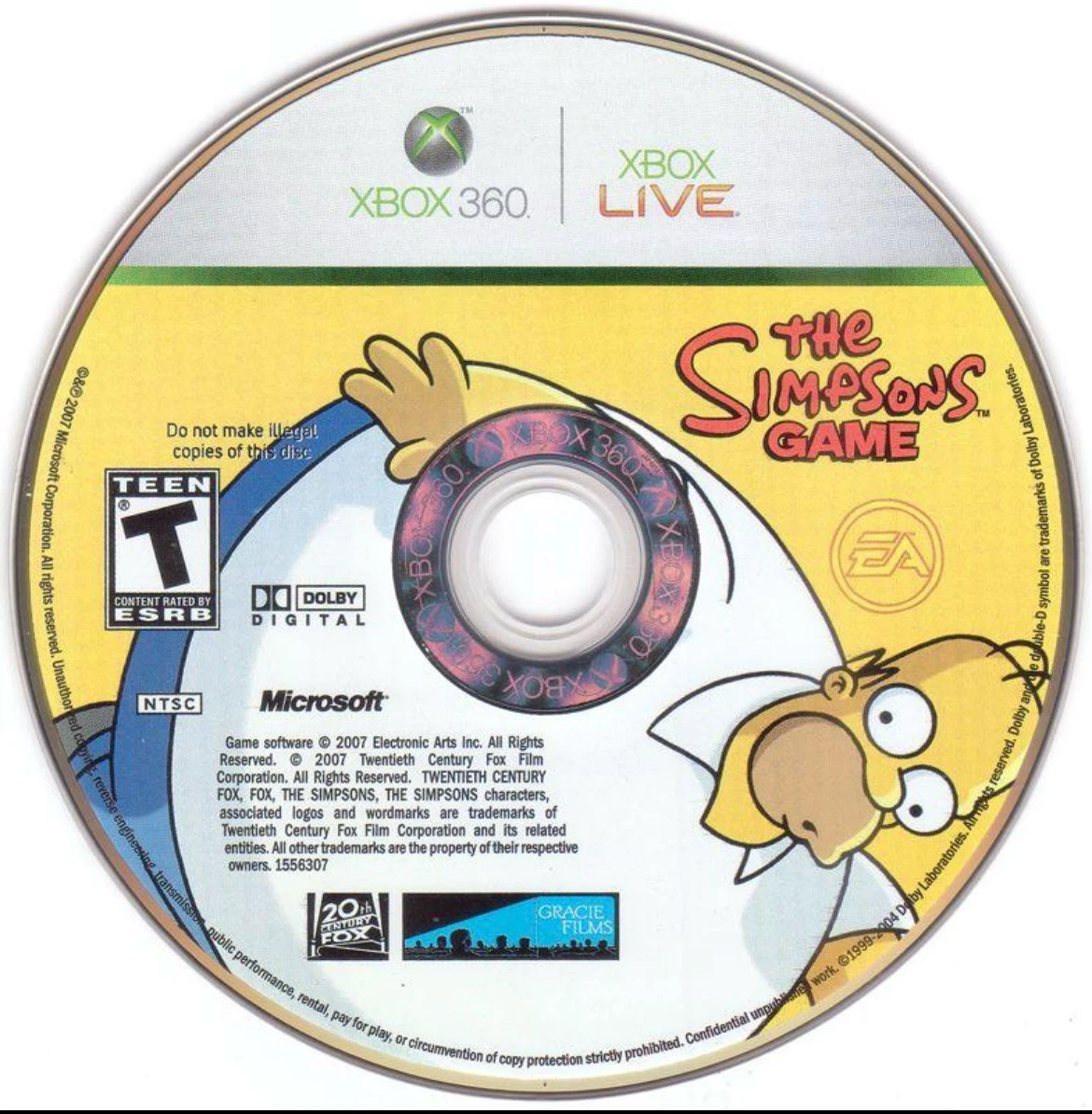 The Simpsons Game XBOX 360 - photo 2