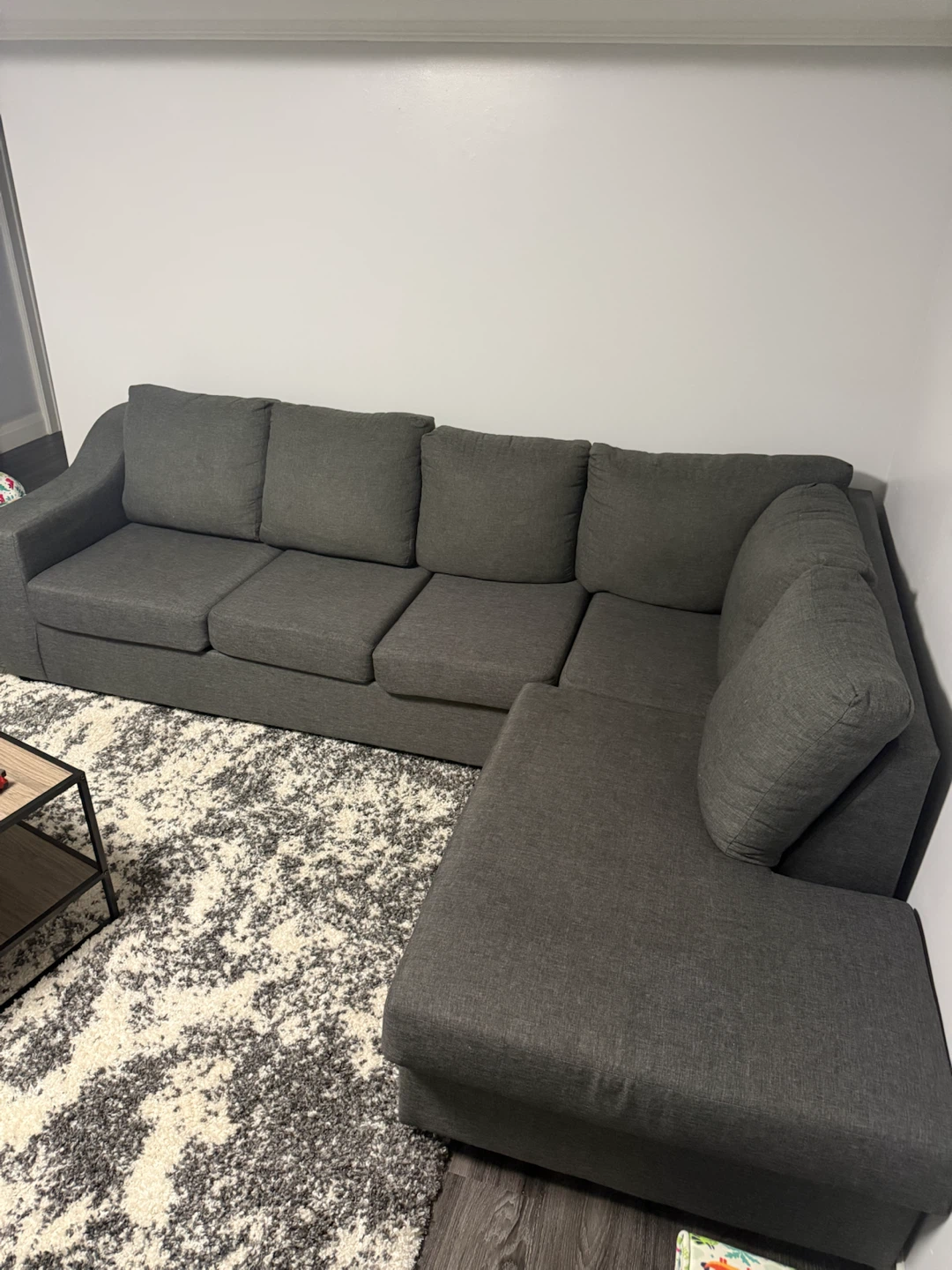Dark Grey Sectional - photo 2