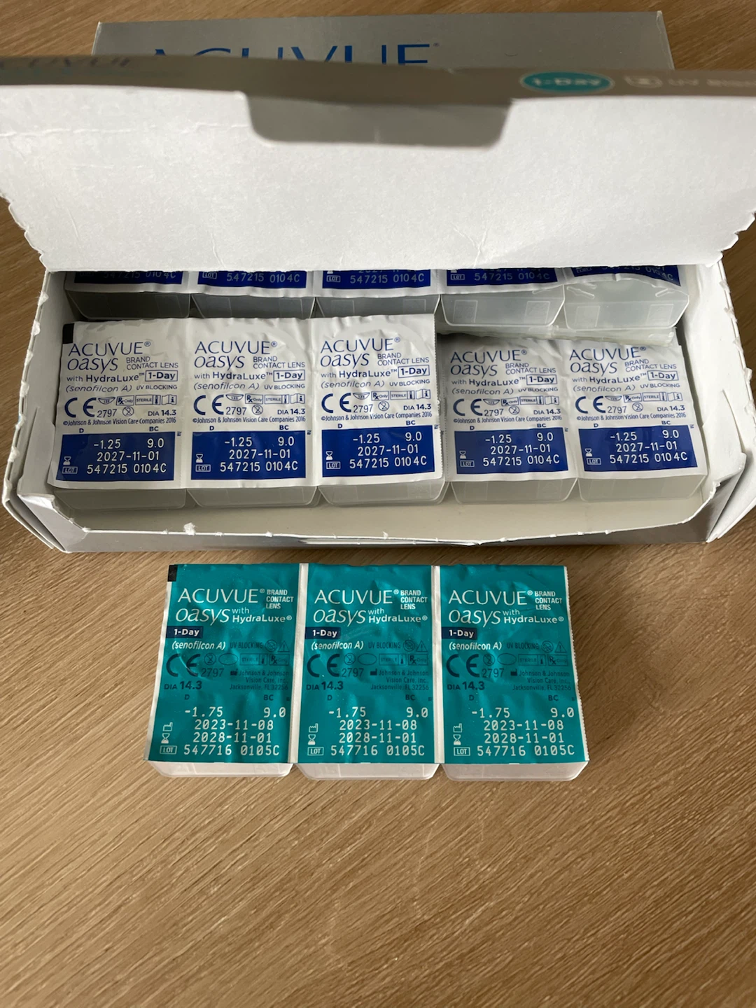 Acuvue Oasys 1-Day -1.00 (123 Lenses) + Extras - photo 4