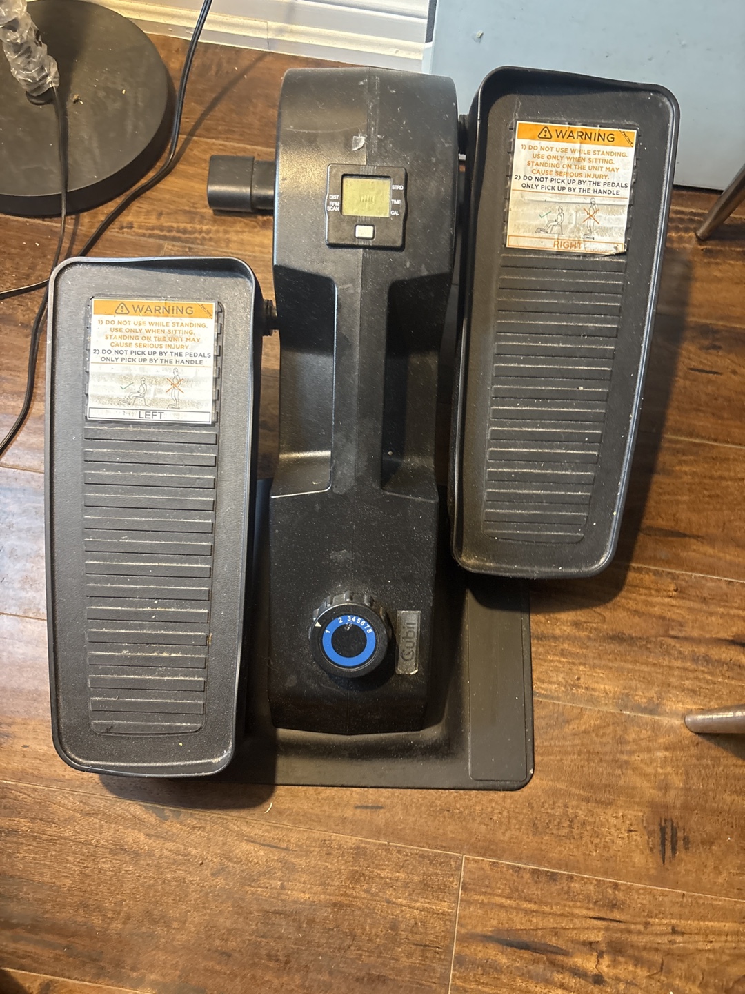 Cubii Stepper with Resistance Knob