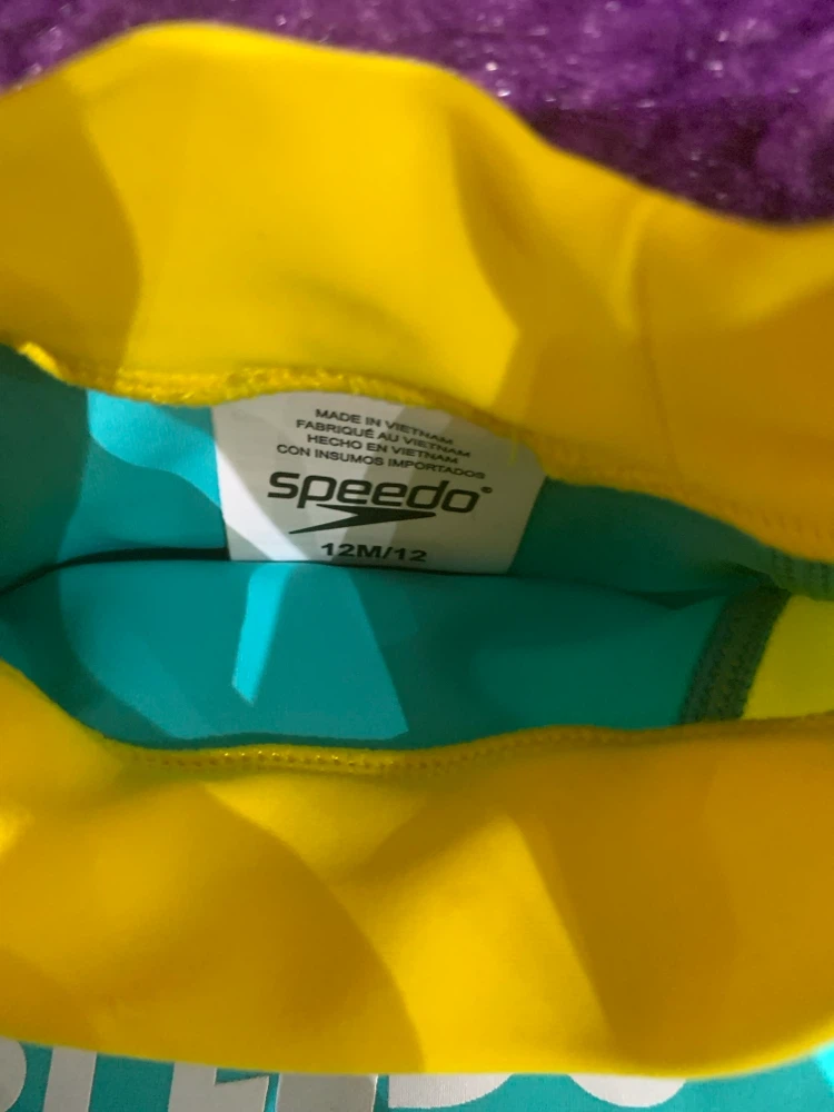 Speedo Baby Swimsuit UPF 50+ Shark Design 12M - photo 2