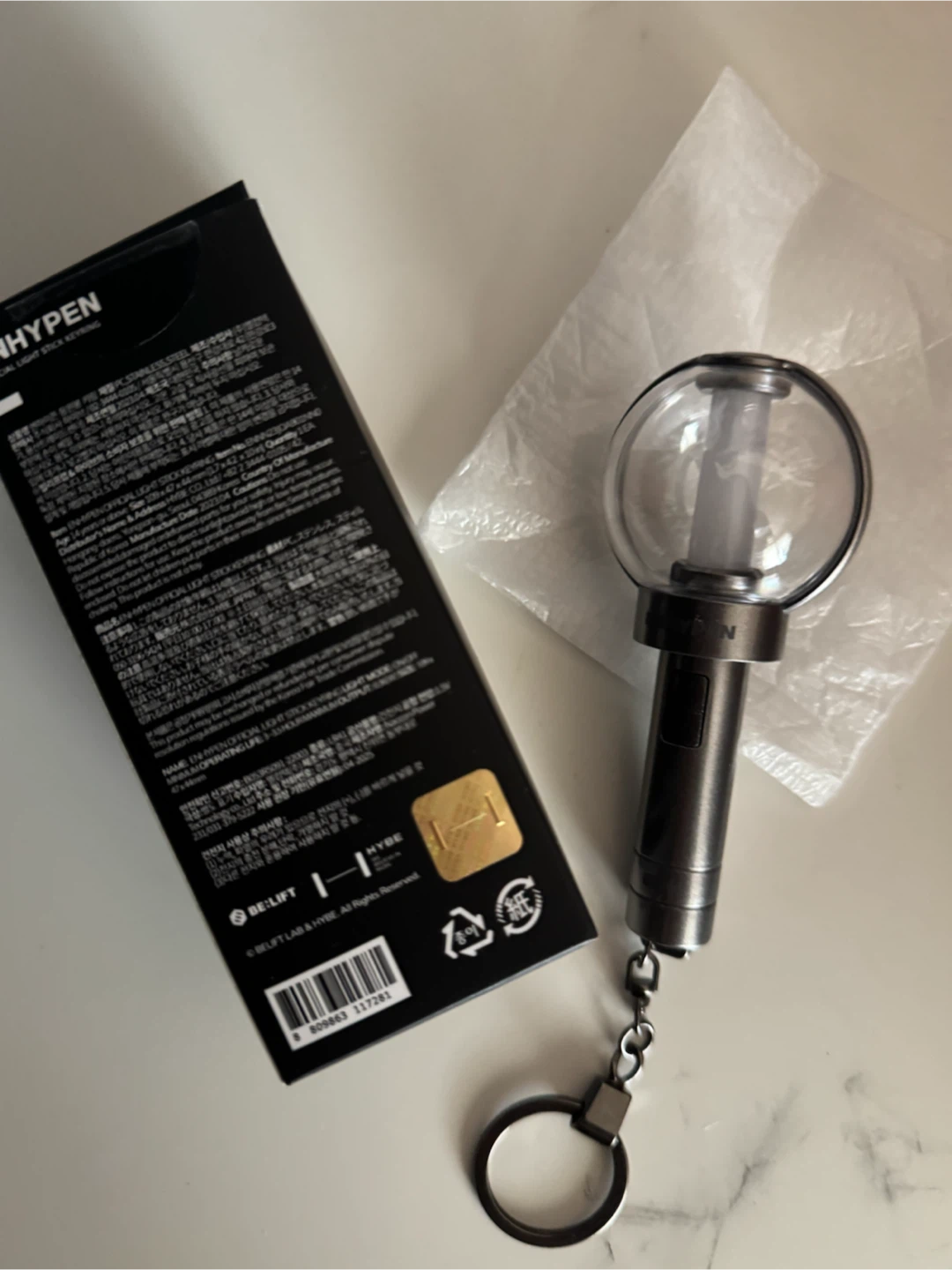 ENHYPEN Light Stick Keychain (Official) - photo 2