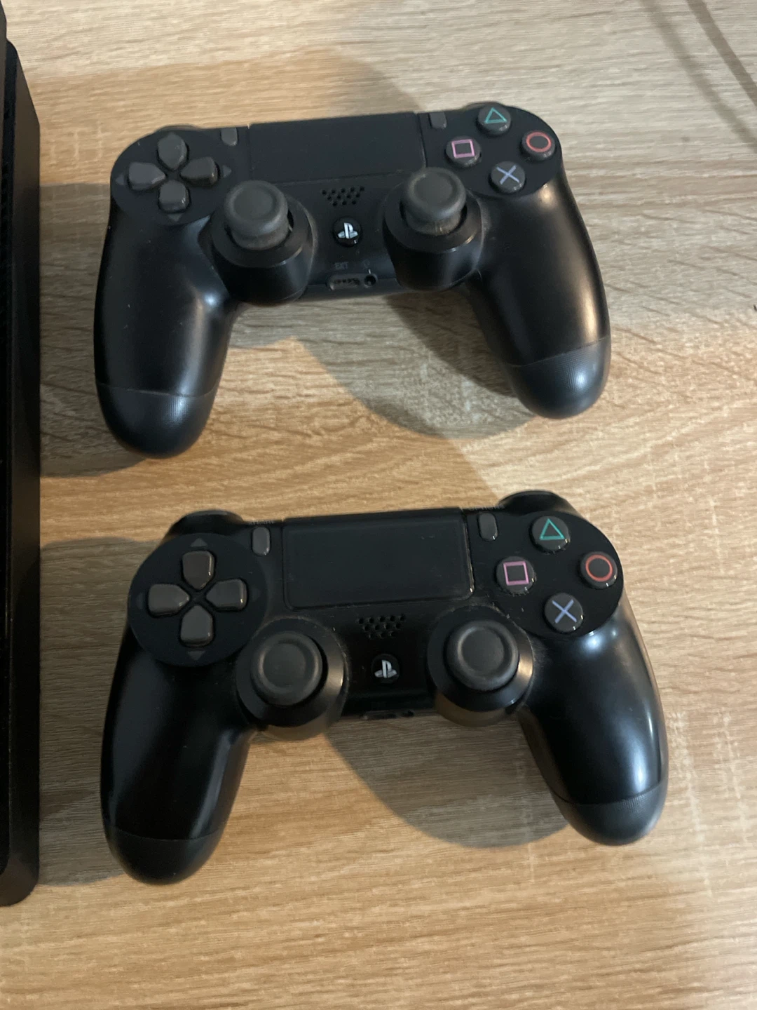PlayStation 4 Slim Console with Games and Controllers - photo 2