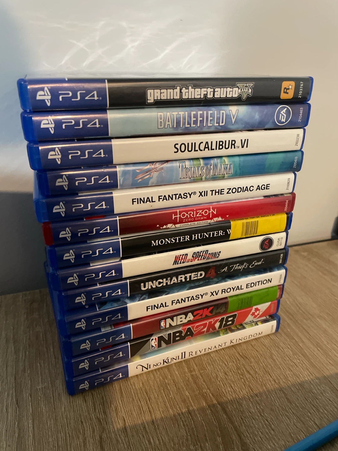 PlayStation 4 Slim Console with Games and Controllers - photo 3