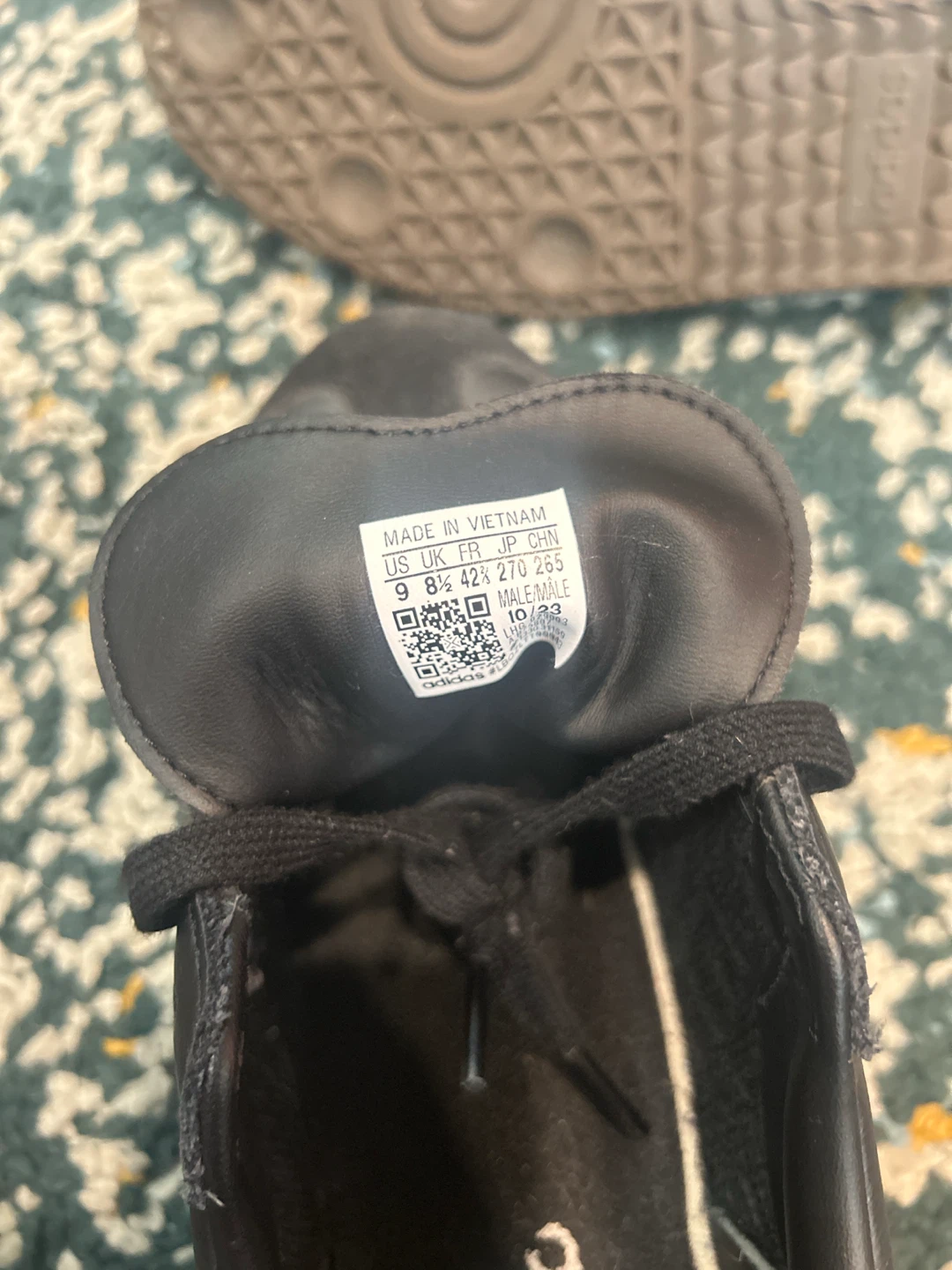 Black Adidas Samba Sneakers - photo 5