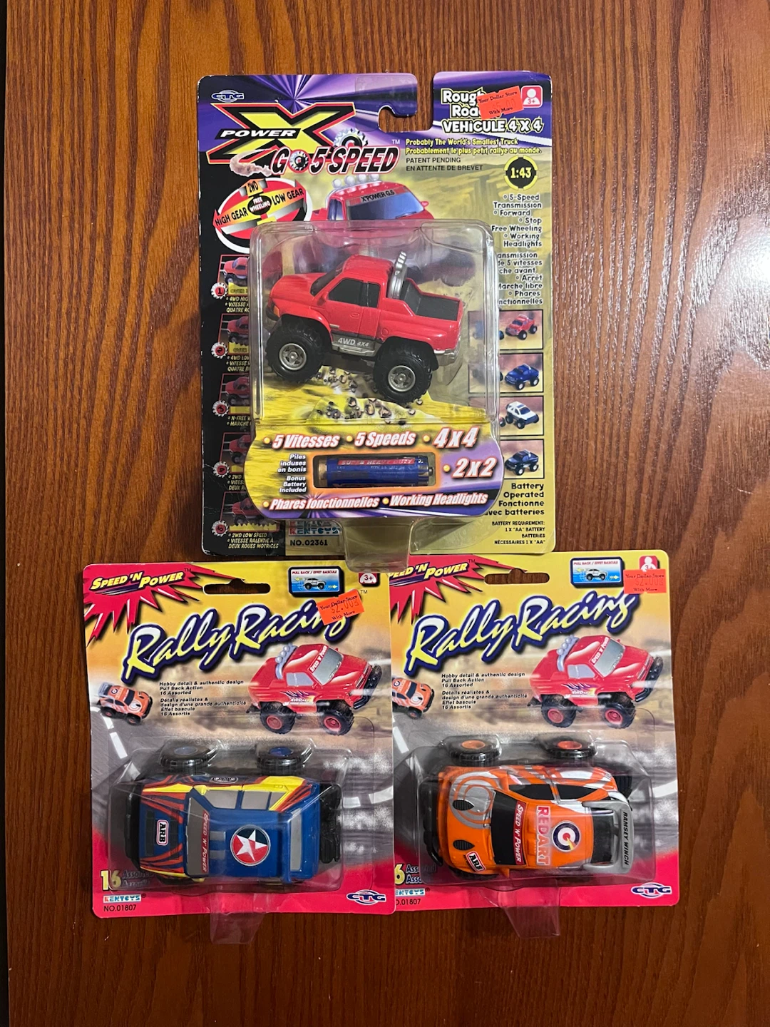 VINTAGE KENTOYS 4X4 VEHICLES