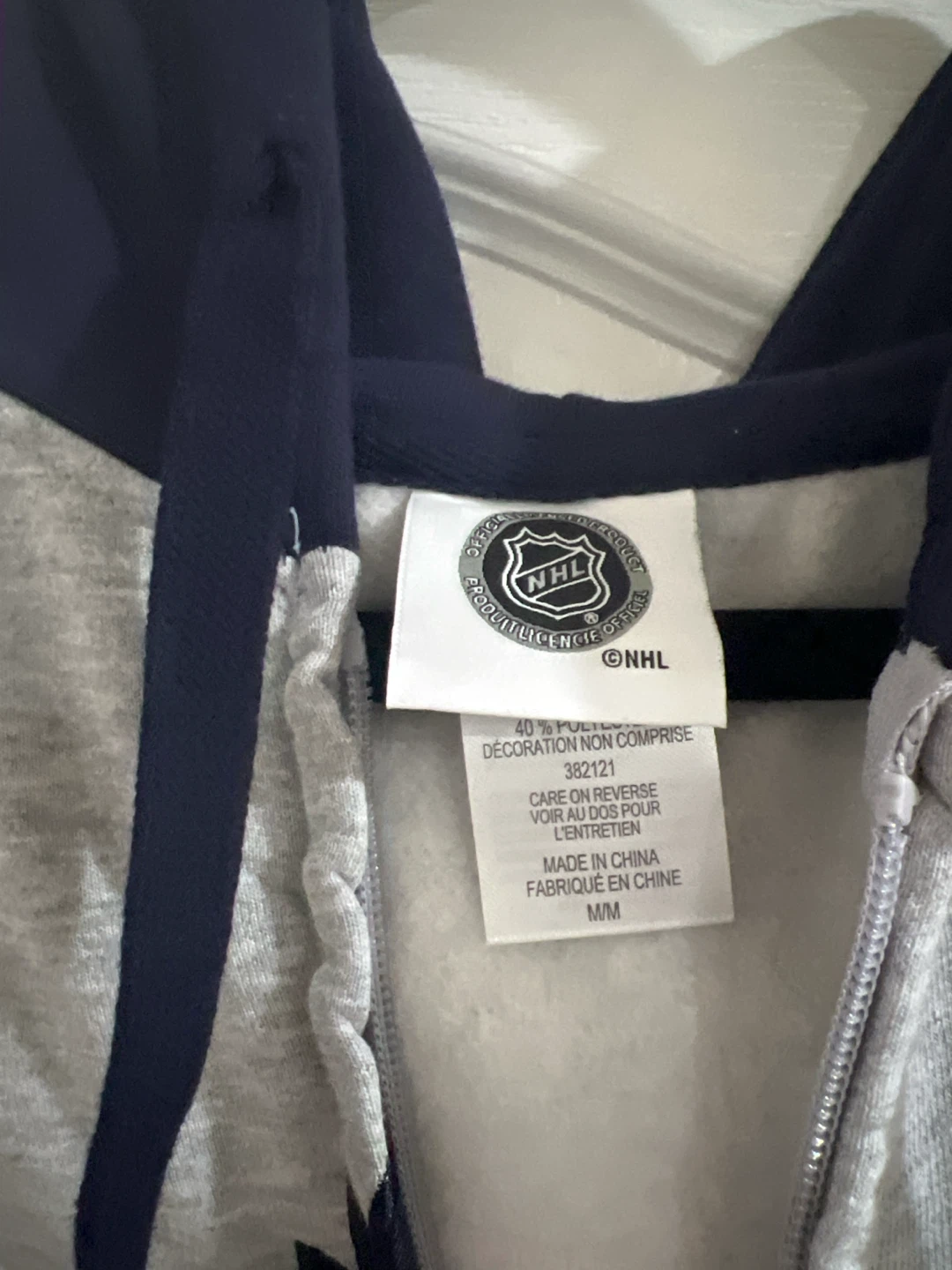 Toronto Maple Leafs NHL Full Zip Hoodie - photo 3