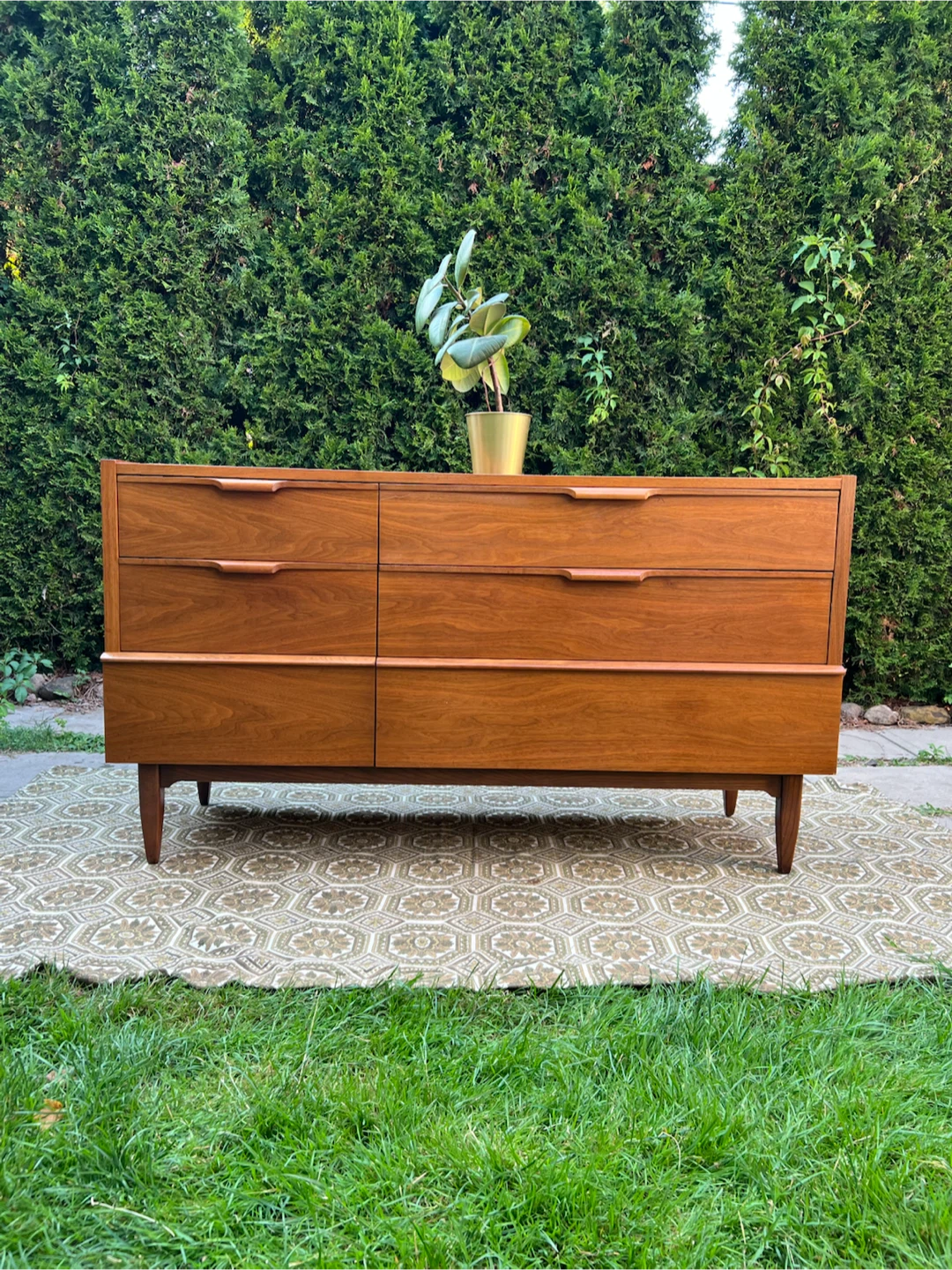 MCM Walnut Dresser