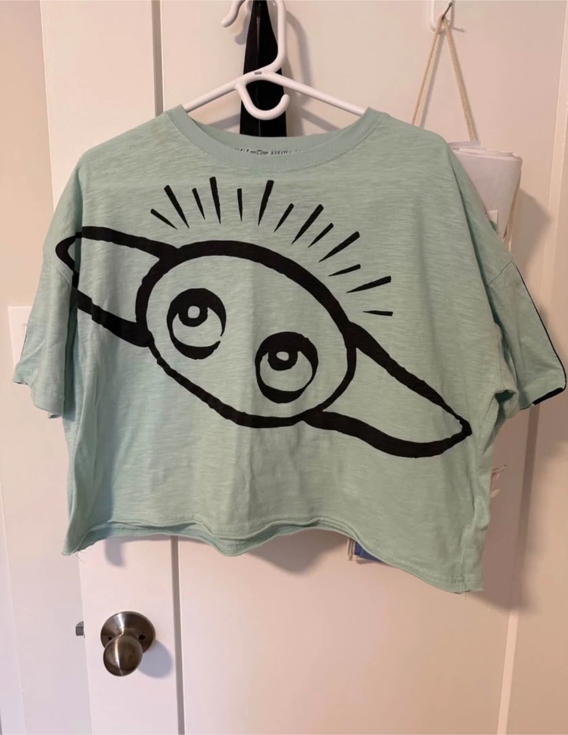 Star Wars The Child crop top