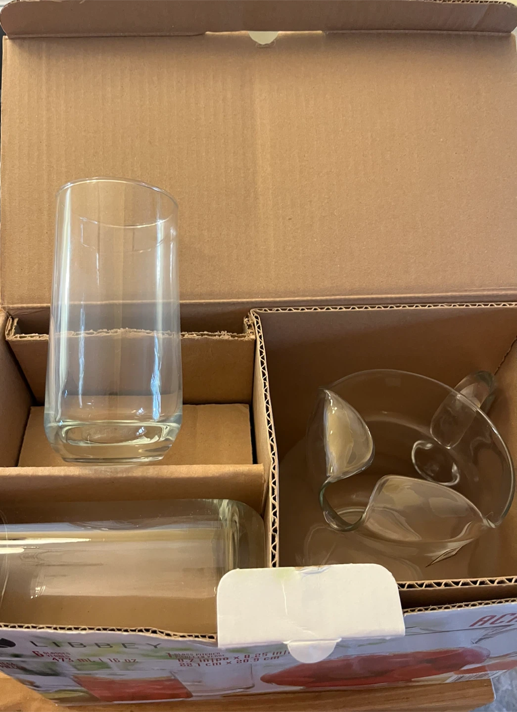 Libbey Acapulco 7-Piece Glass Pitcher and Tumbler Set - photo 3