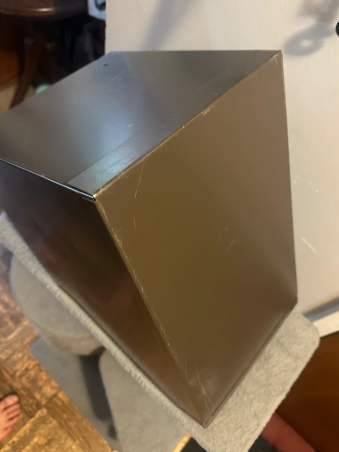 Vintage steel desk paper organizer - photo 5