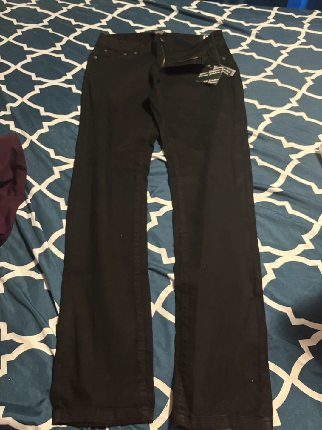 Suko Jeans Black Skinny Leg Size 12