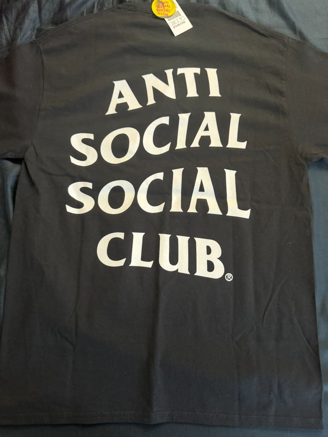 Anti Social Social Club Black T-Shirt (M) - photo 3