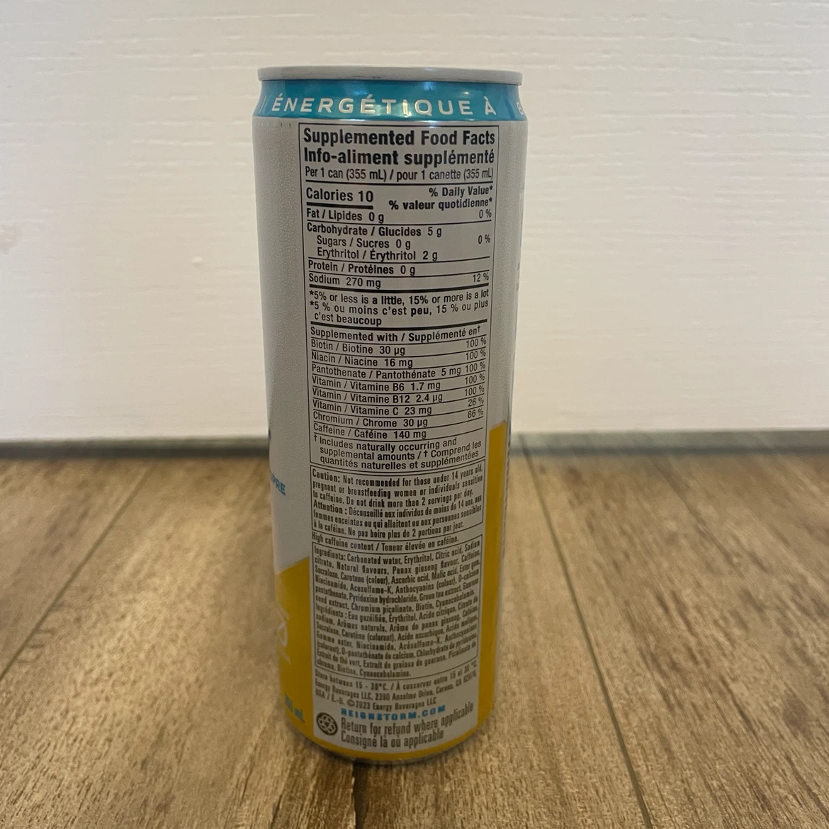 BRAND NEW 🥕 REIGN STORM Mango Energy Drink (355ml) - photo 2
