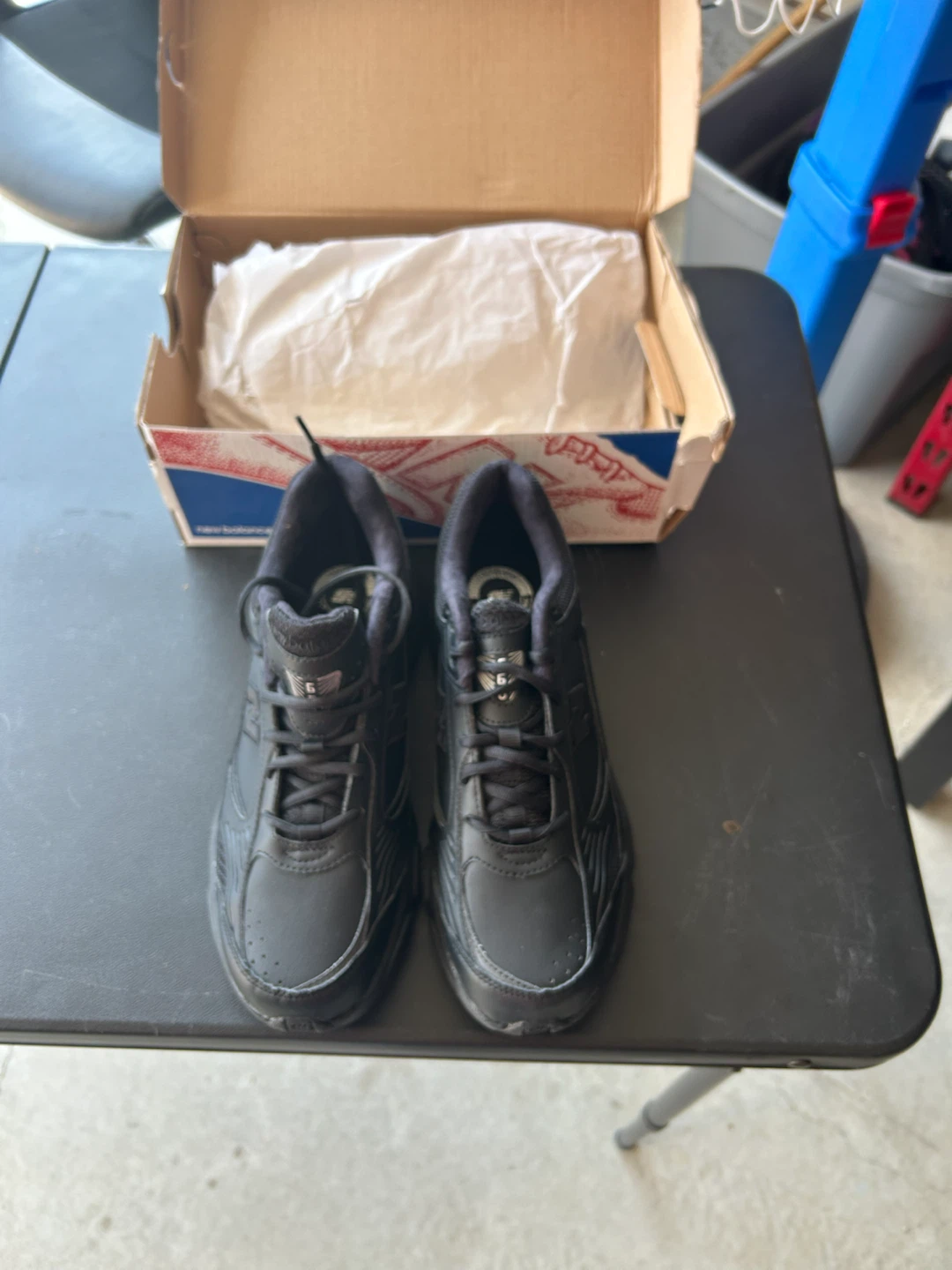 New Balance 660 Black Walking Shoes