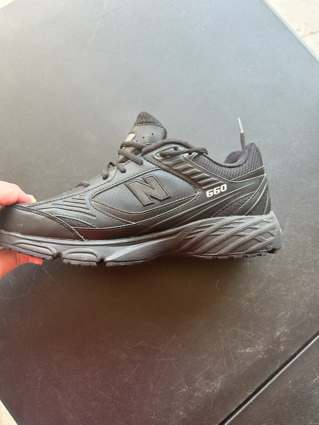 New Balance 660 Black Walking Shoes - photo 2