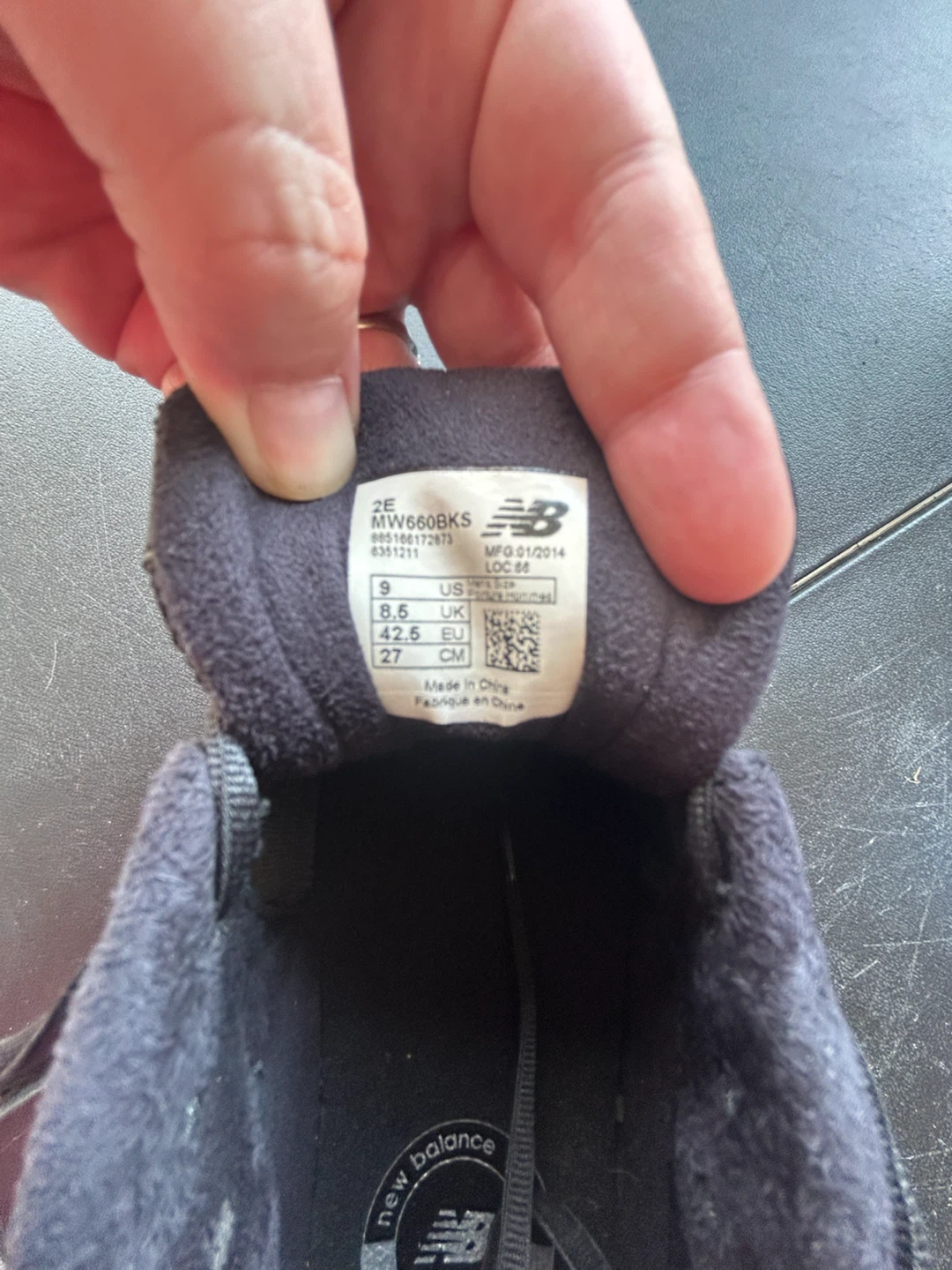 New Balance 660 Black Walking Shoes - photo 4