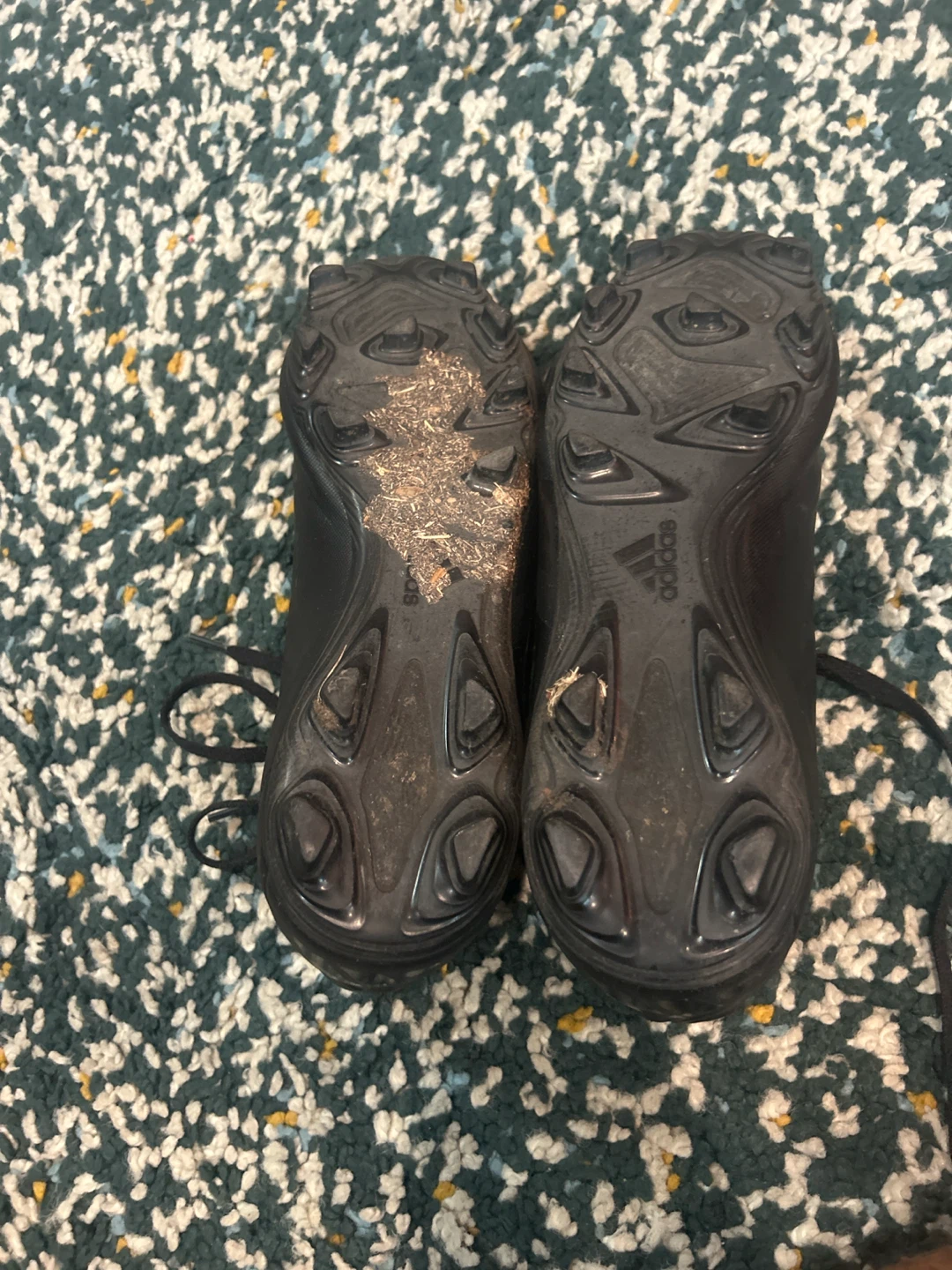 Mens Adidas Predator Black Soccer Cleats - photo 4