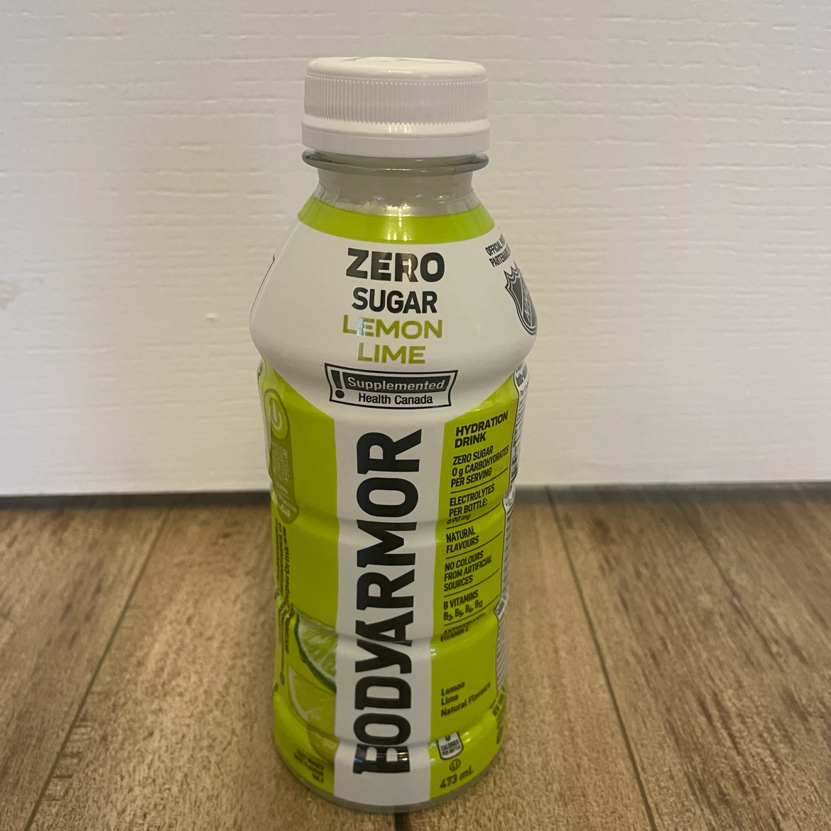 BRAND NEW 🥕 BODYARMOR 0 Sugar Lemon Lime Hydration Drink (473ml)