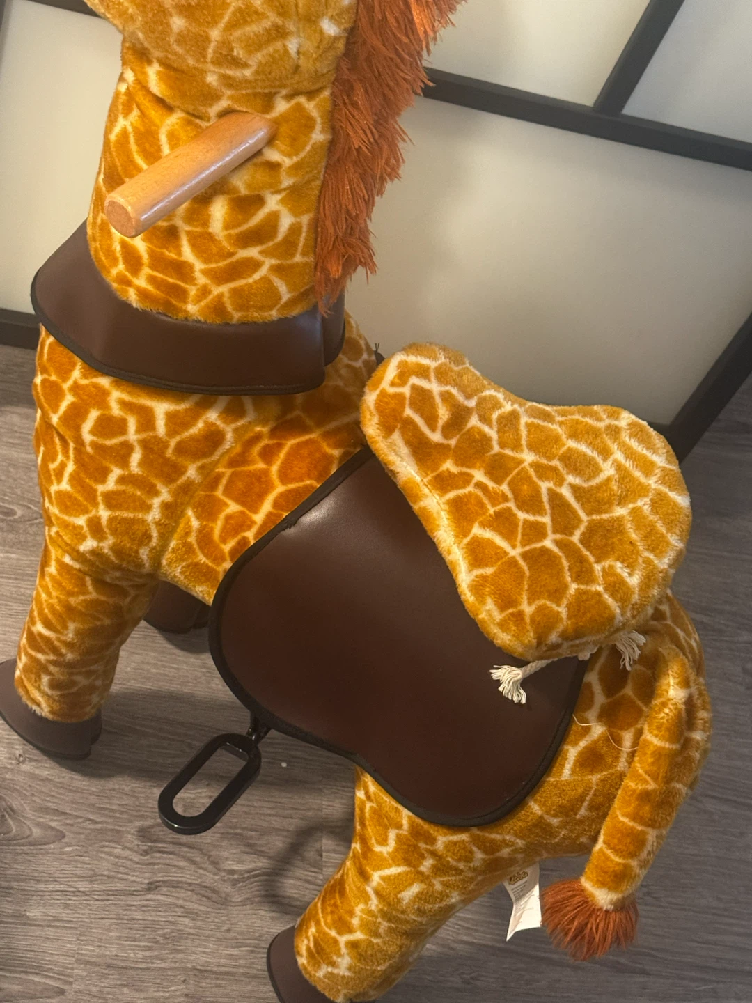 Plush Giraffe Ride-On Toy - photo 2