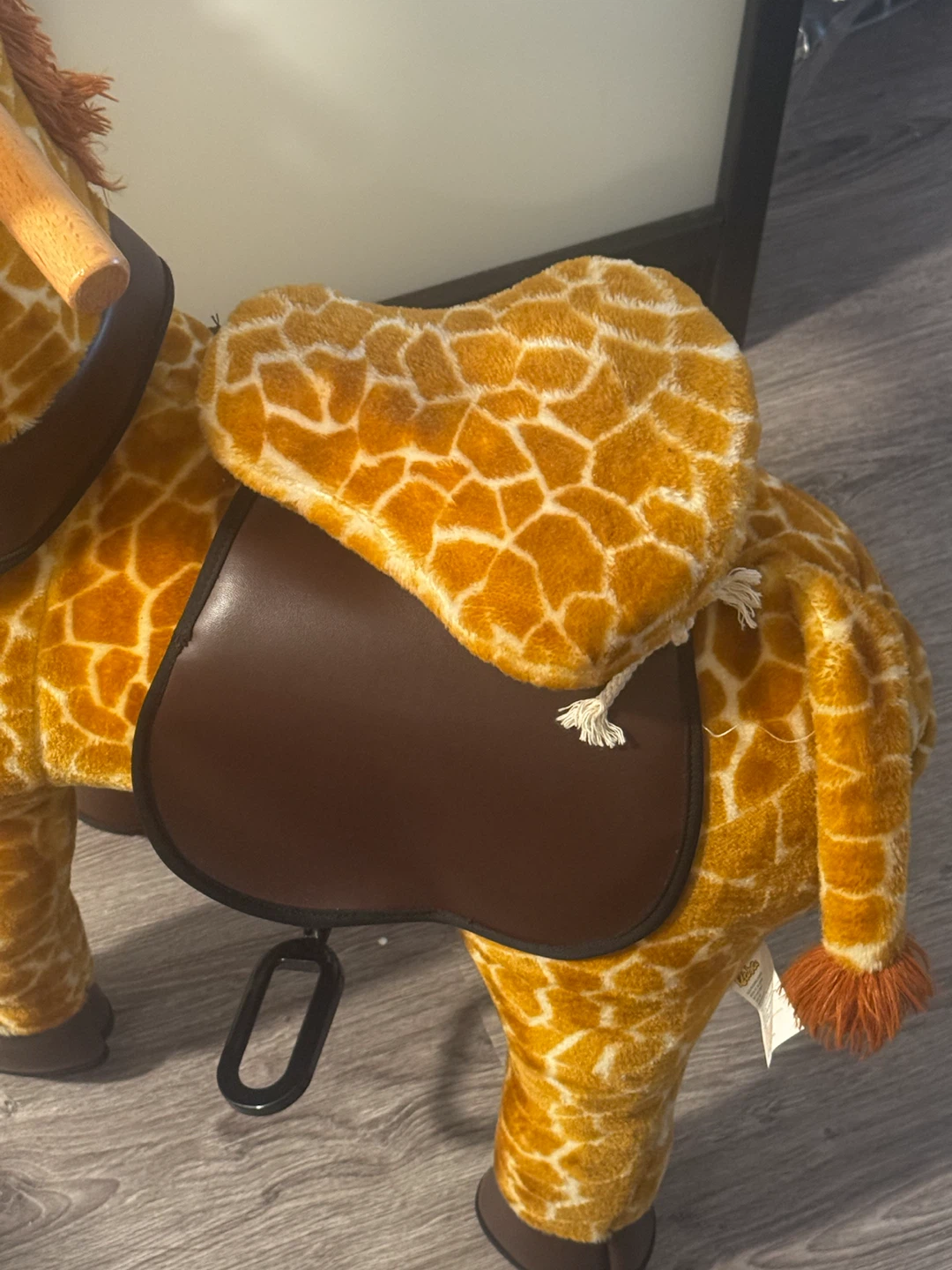 Plush Giraffe Ride-On Toy - photo 3