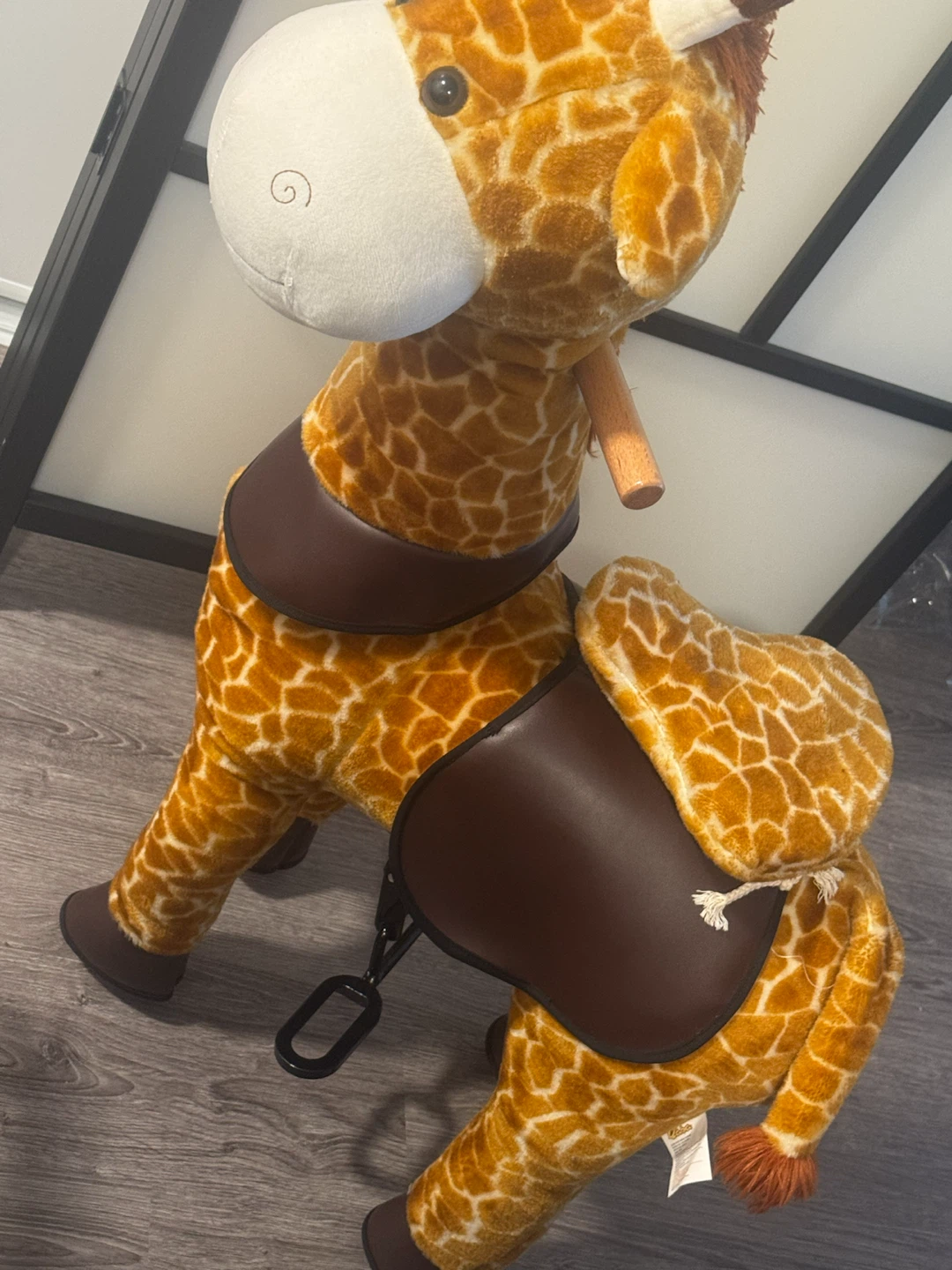 Plush Giraffe Ride-On Toy - photo 4