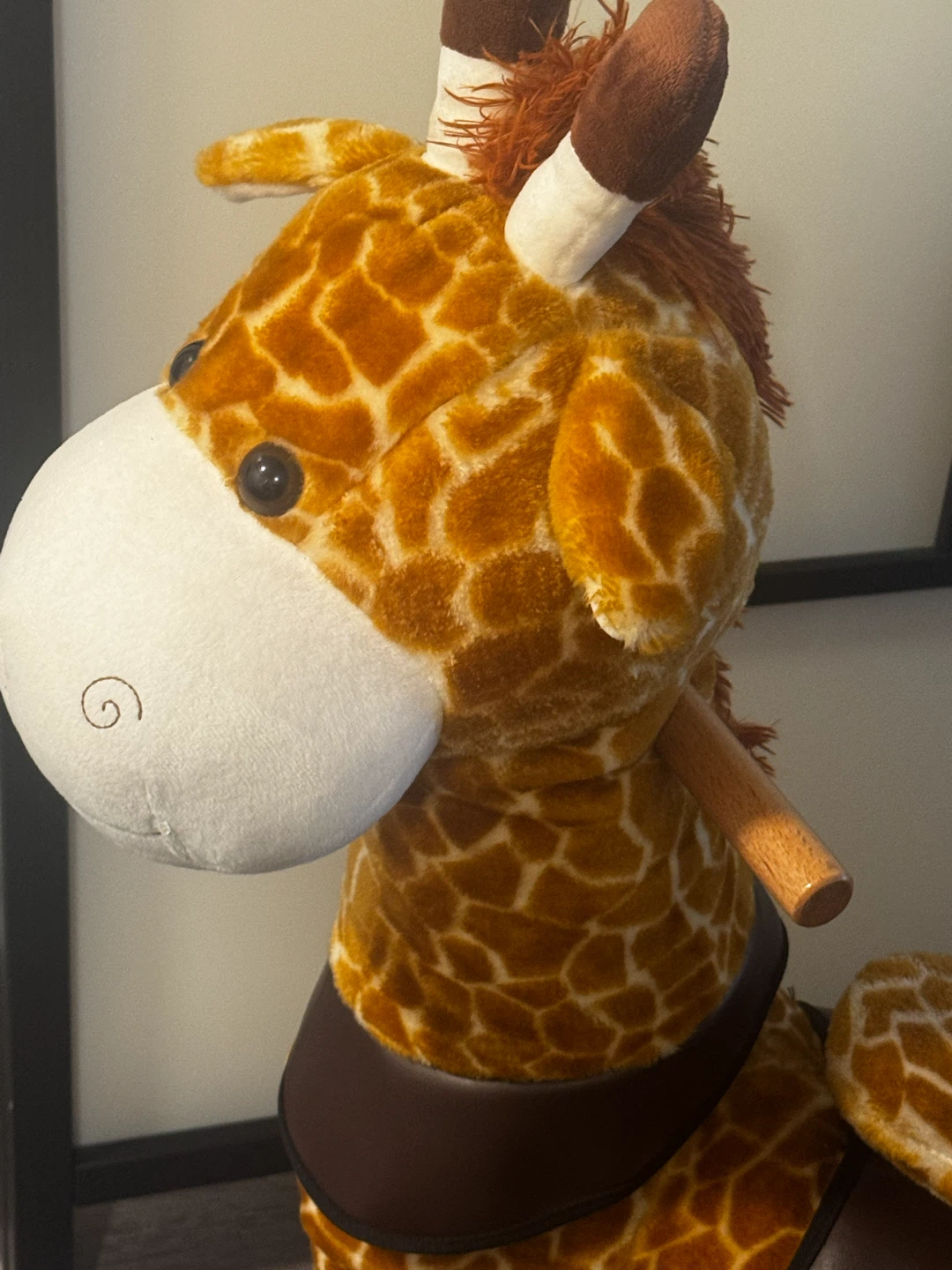 Plush Giraffe Ride-On Toy - photo 5