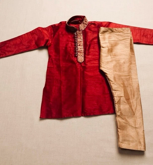 Boys' Kurta Pyjama Set - photo 3
