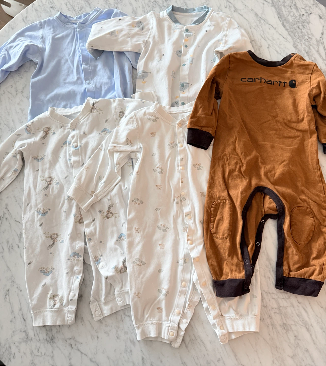Carhartt Baby Buns SUIT Bundle + Other Baby Sleepers