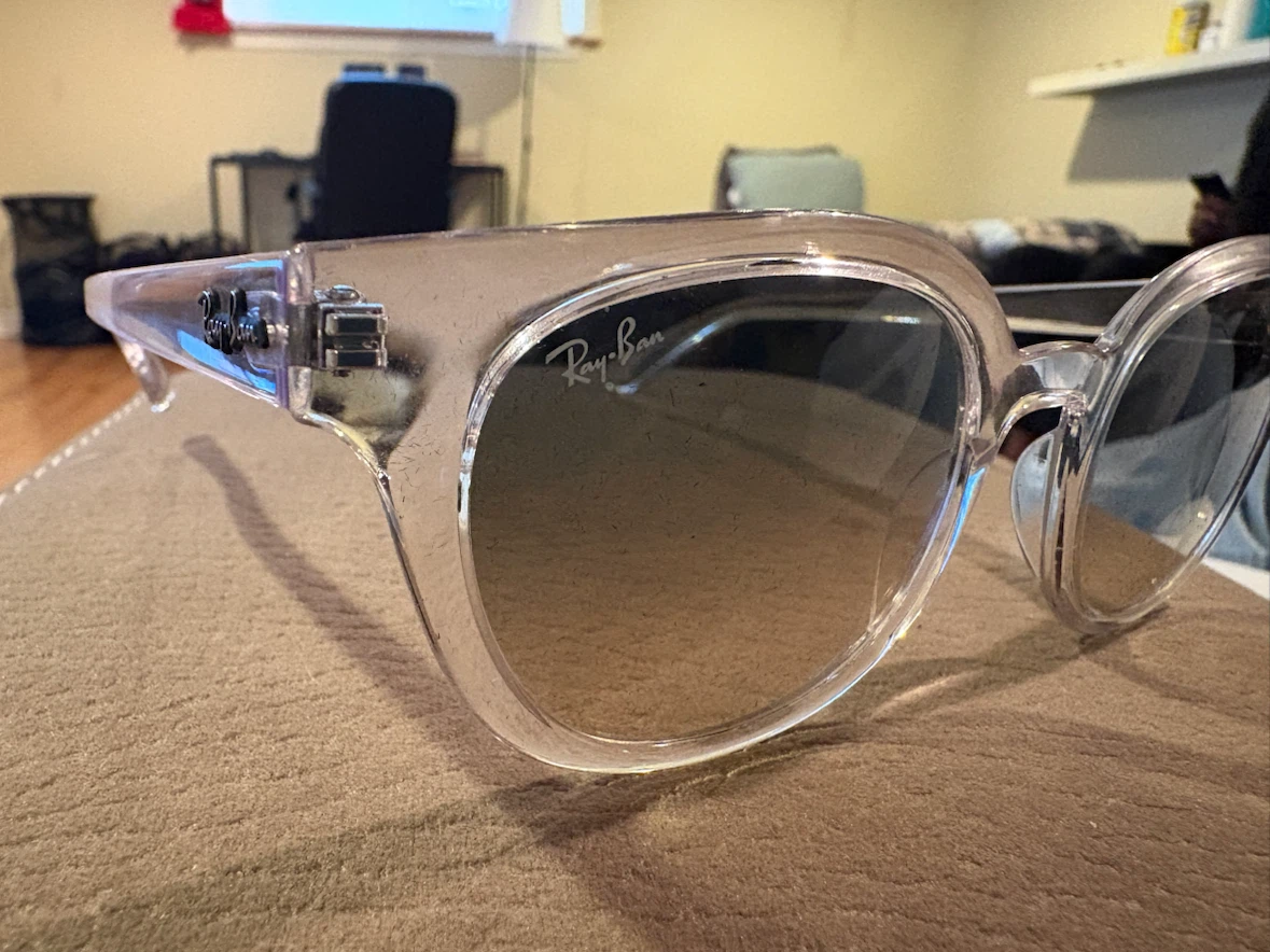 Ray-Ban Clear Frame Sunglasses - photo 2