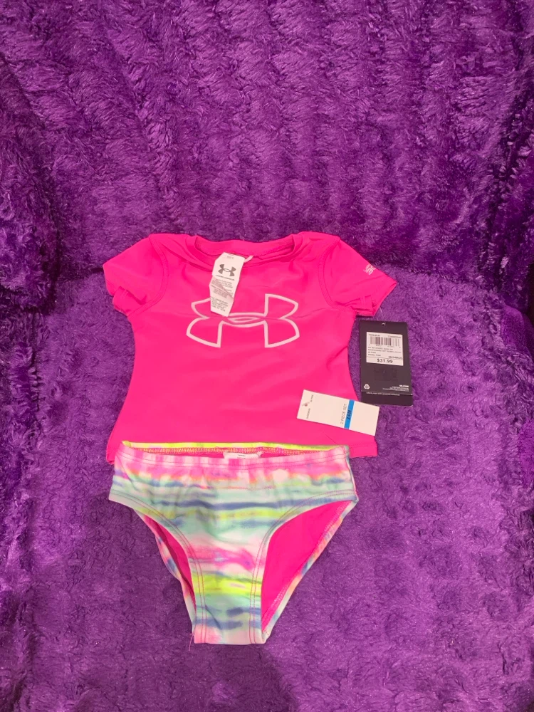 Under Armour Toddler Girls 2-Piece Swimsuit Set