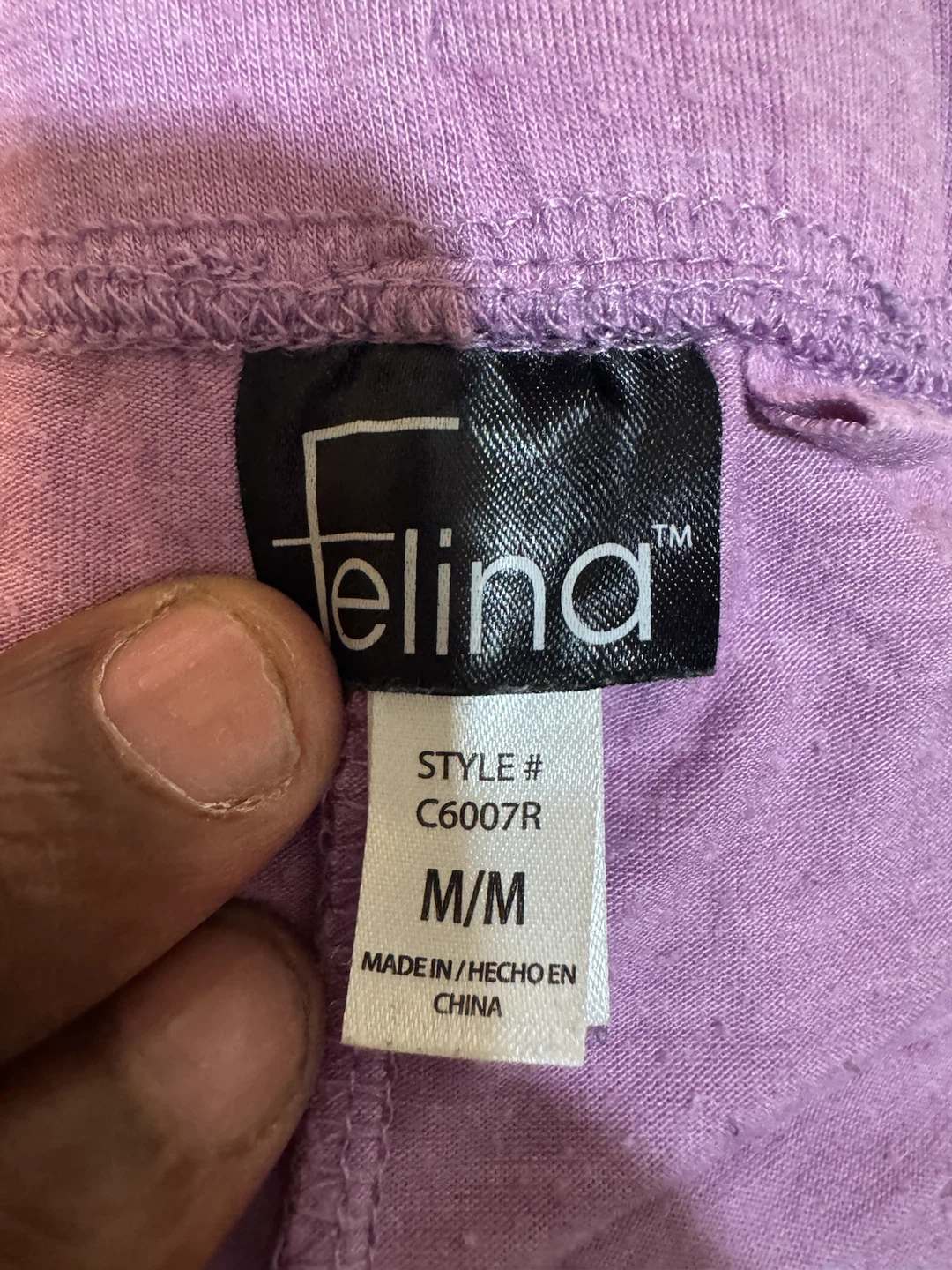 Felina Women's Soft Jogger Pants M/M Purple - photo 4