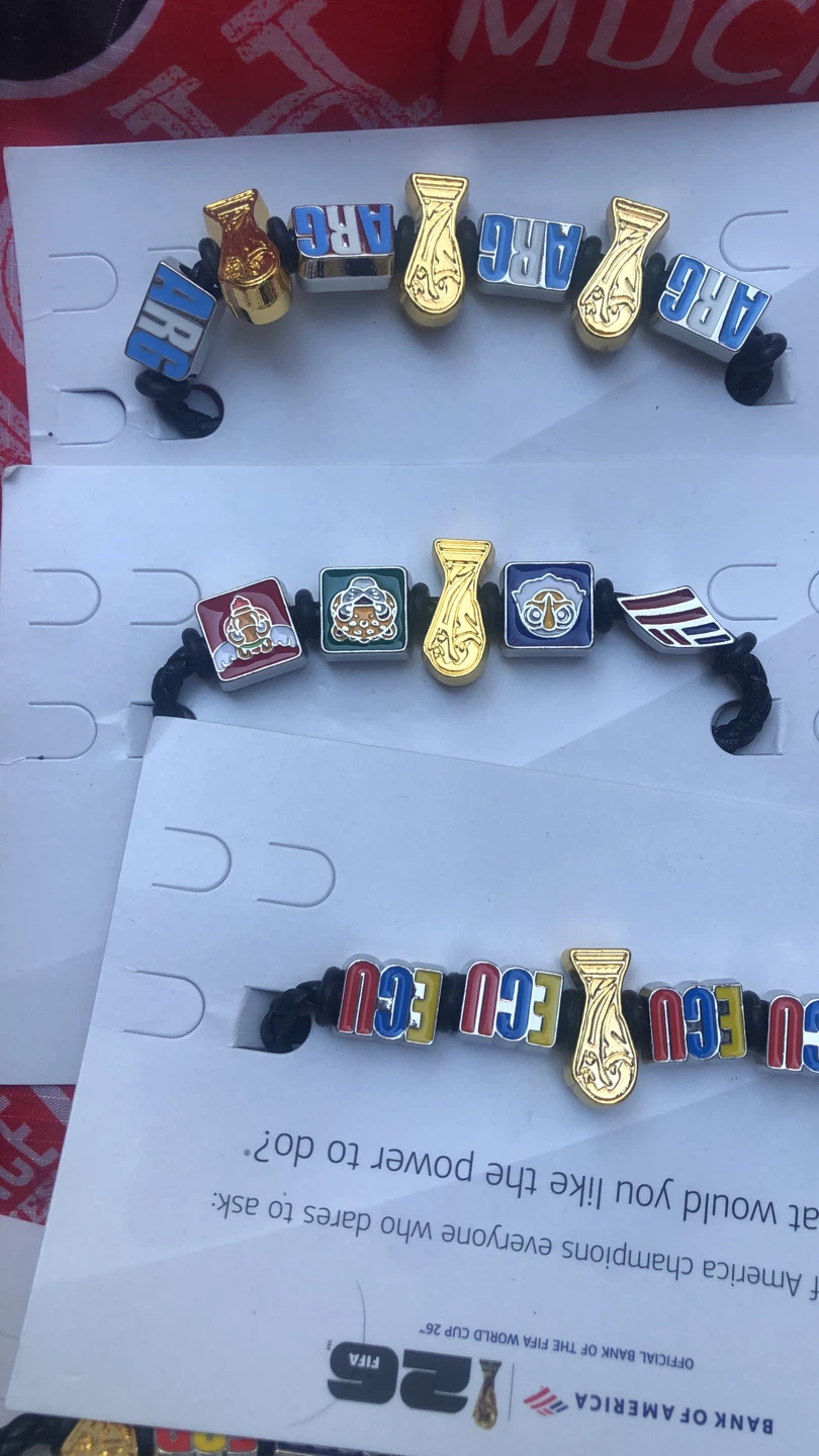 FIFA World Cup 2026 Bank of America Bracelets - photo 2
