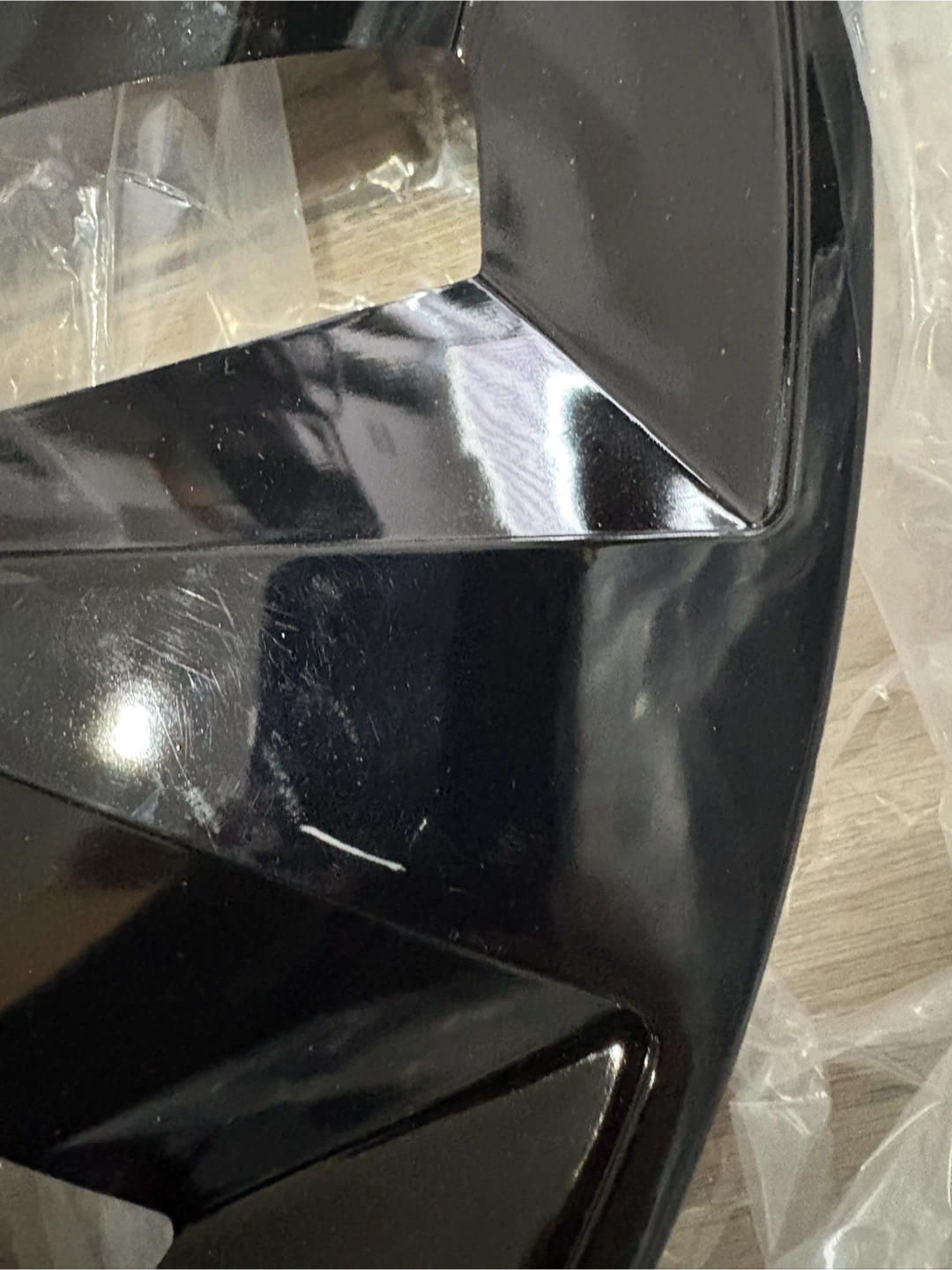 Black 17 Inch Hub Cap Set - photo 4