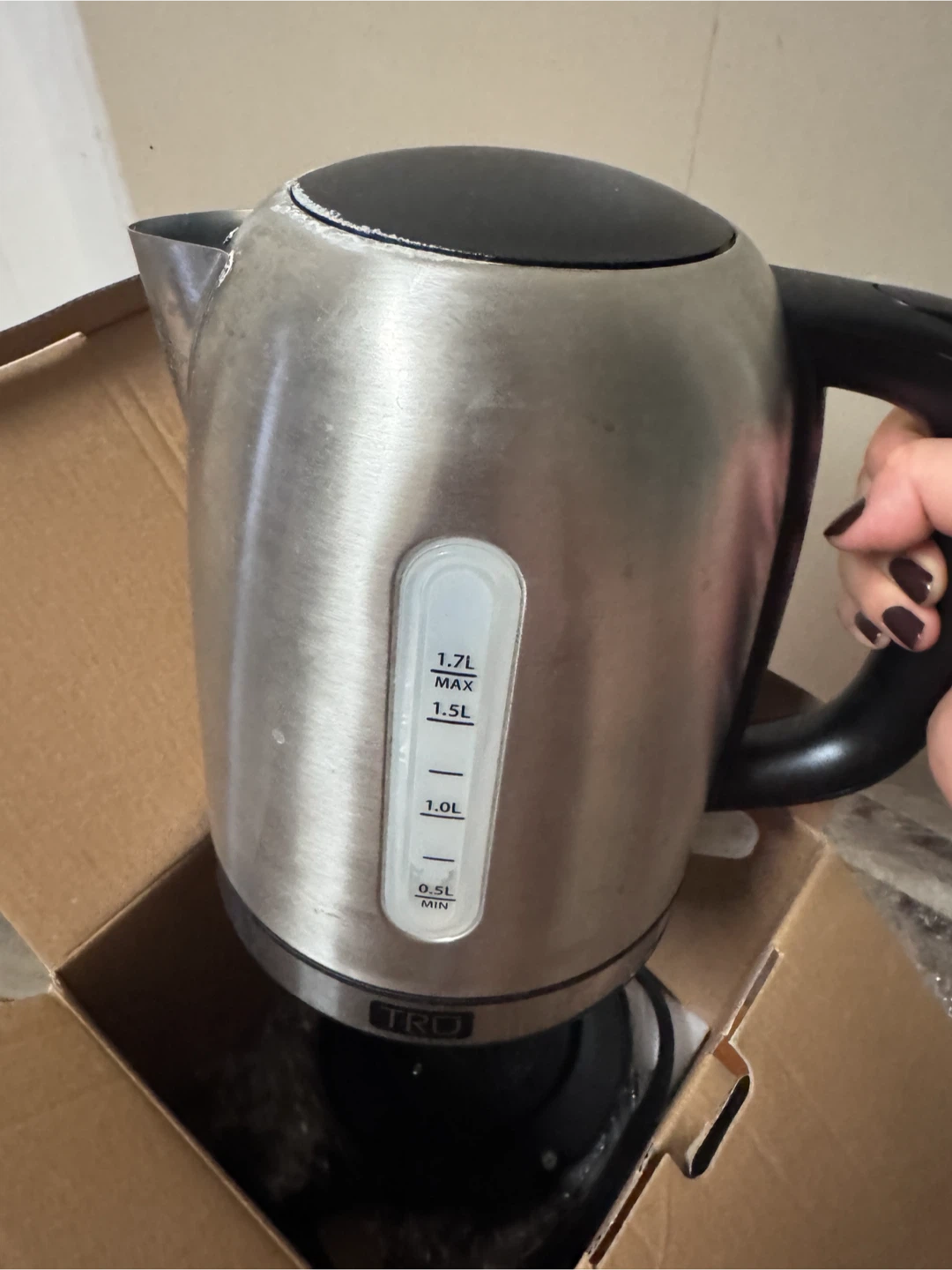 TRU 1.7L Electric Kettle - photo 2