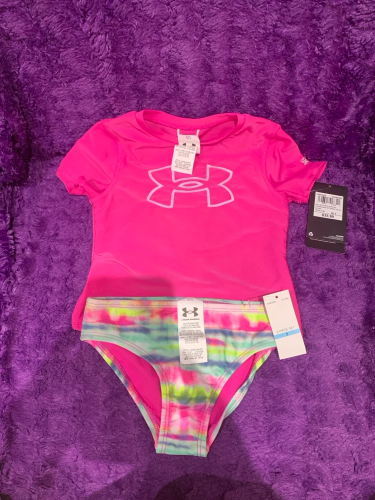 Under Armour Girls' Swimsuit Set