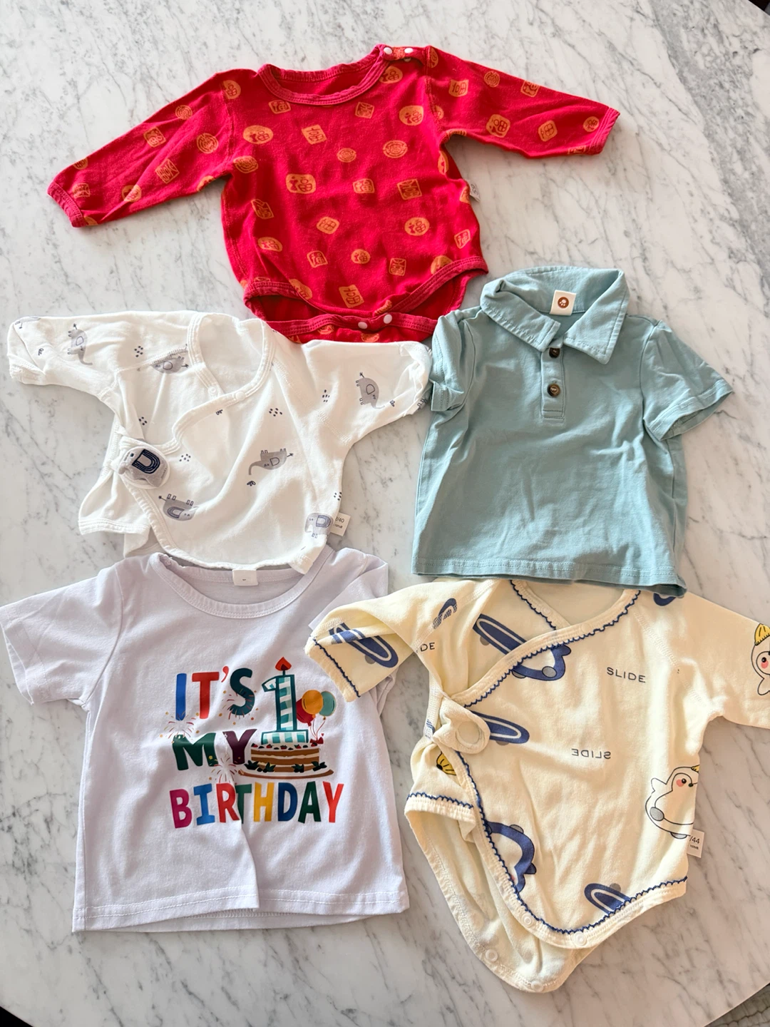 Baby Bodysuit and Top Bundle