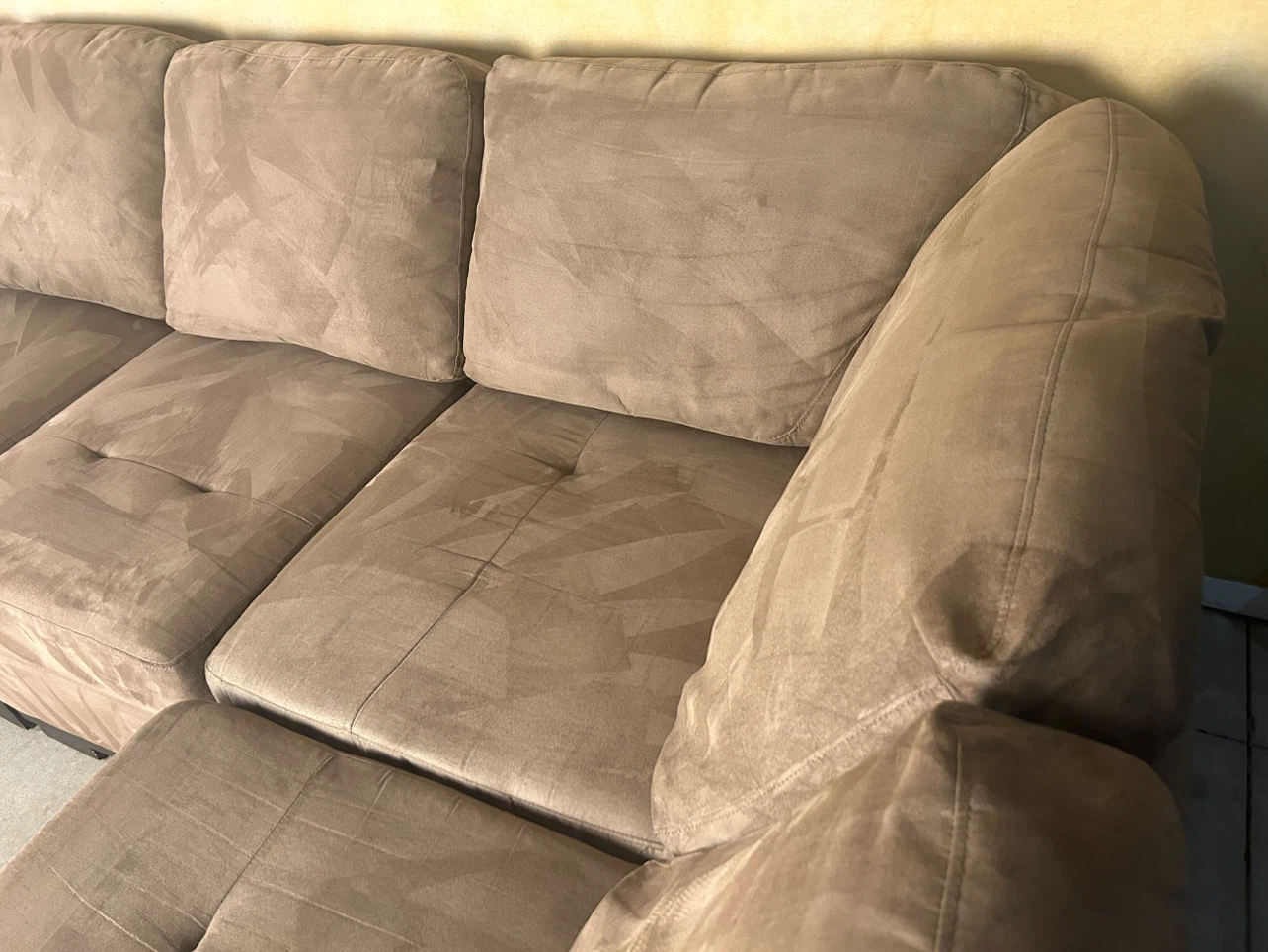 DELIVERY AVAILABLE! 3PC. MICROFIBER SECTIONAL FOR $600! - photo 5