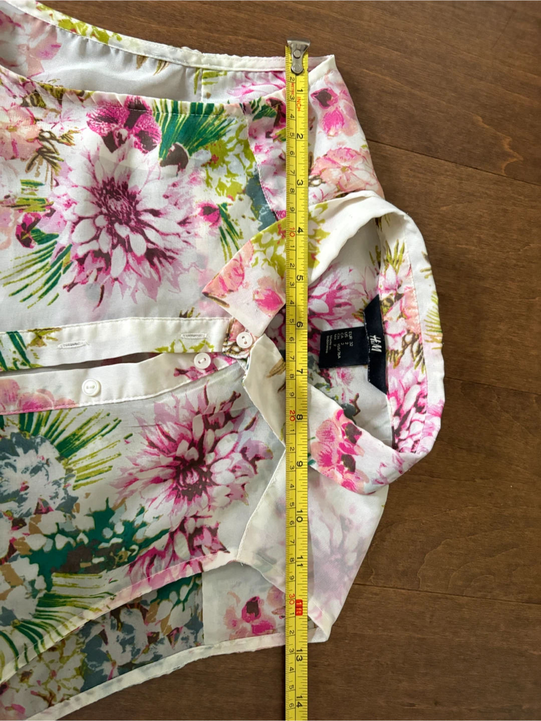 H&M Sleeveless Floral Blouse - photo 3
