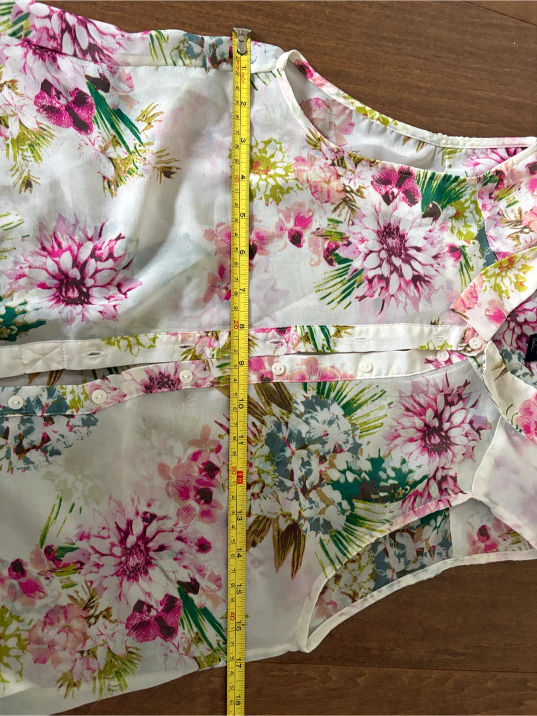 H&M Sleeveless Floral Blouse - photo 4