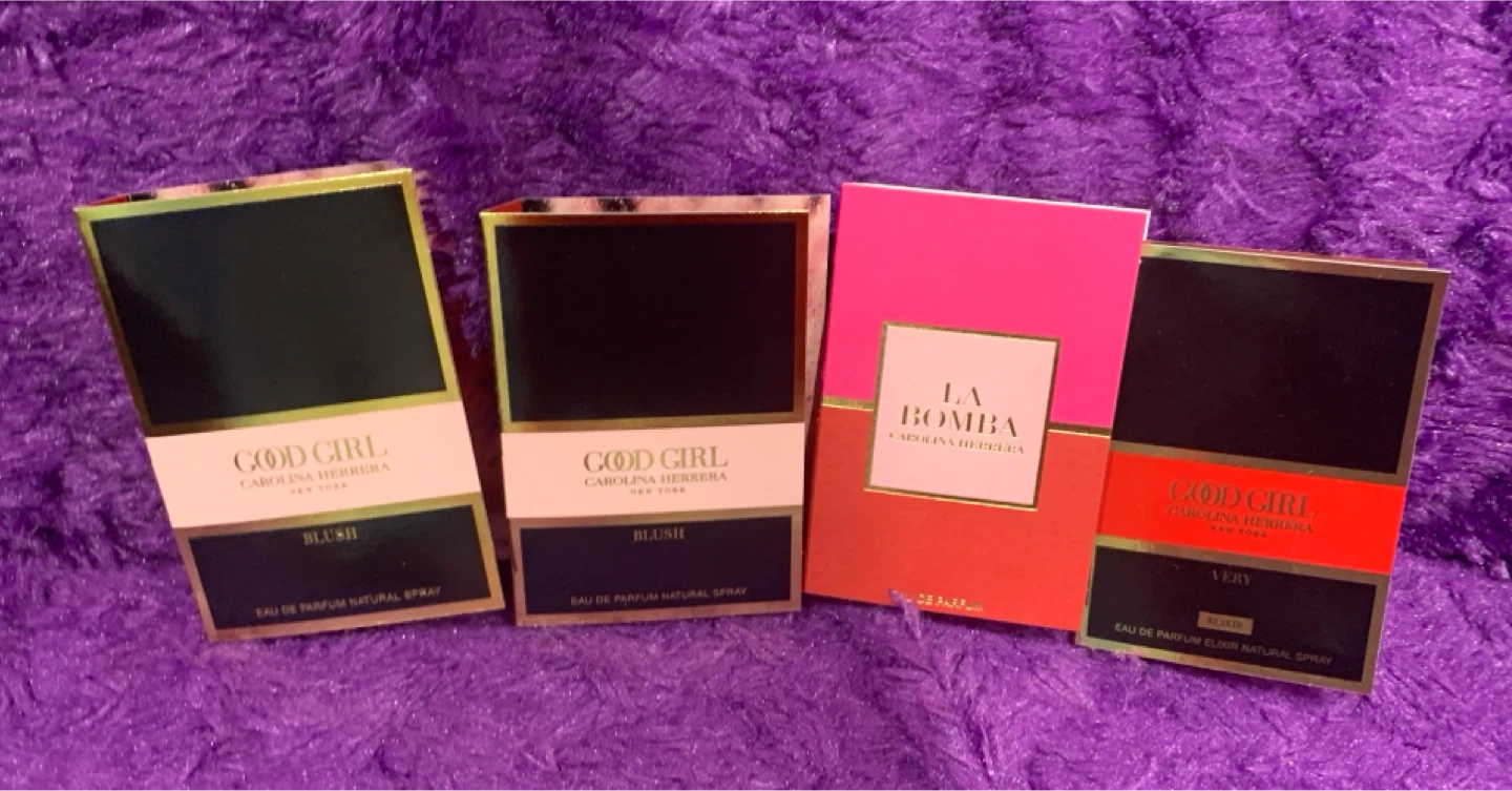Carolina Herrera Good Girl Perfume  Samples Collection