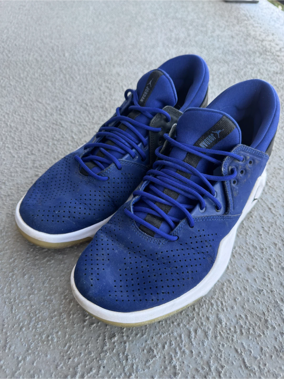Jordan Blue Shoes Size 8.5
