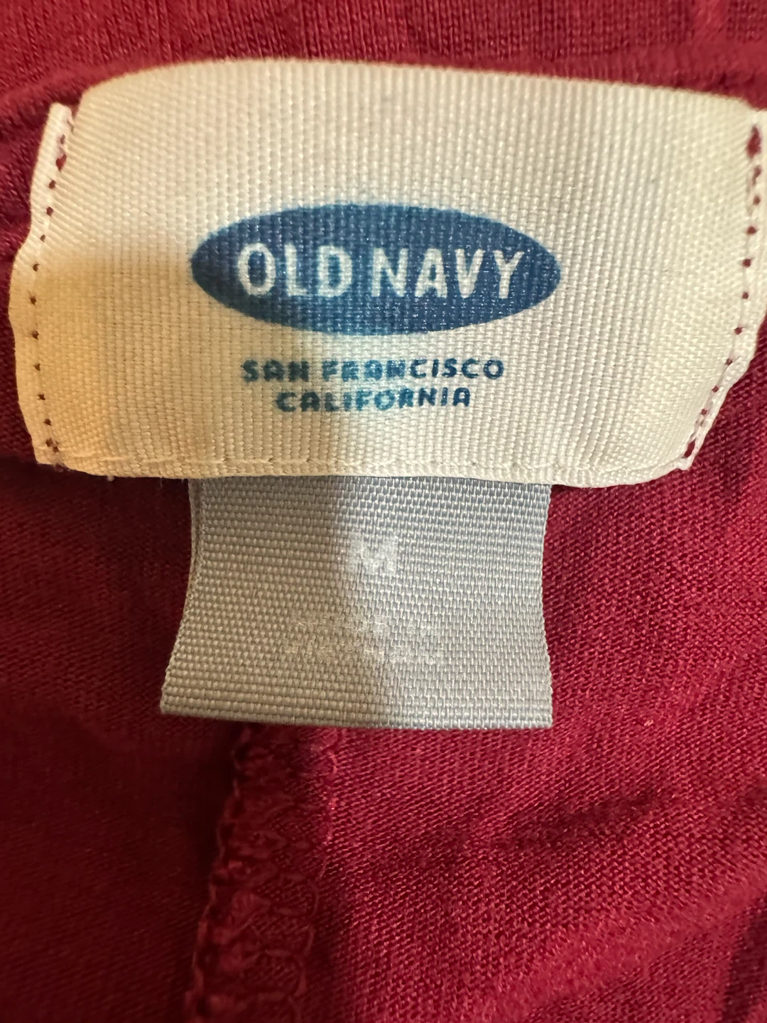 Old Navy Women's Burgundy Tank Top with Embroidery - photo 5