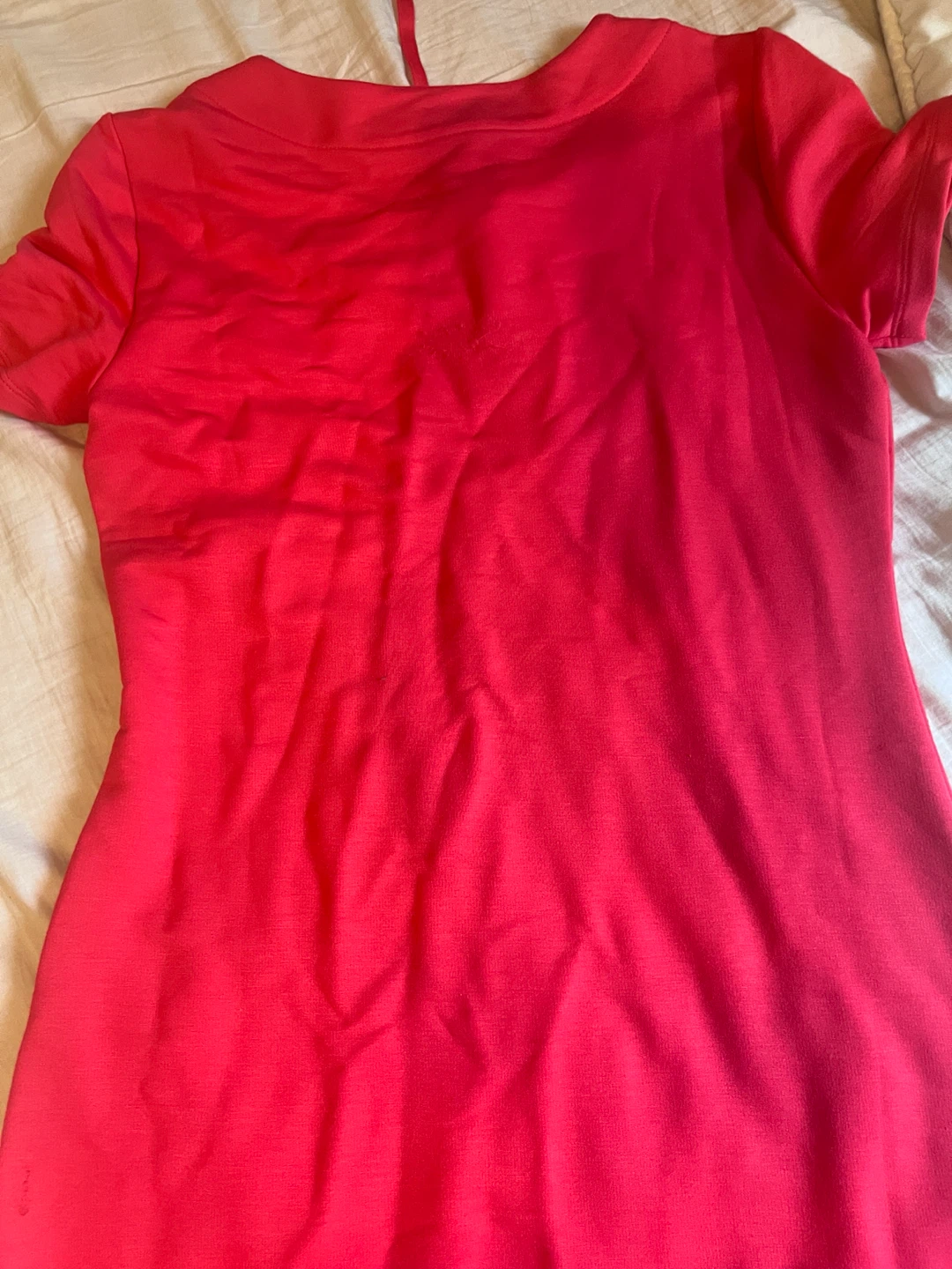 Calvin Klein Red Lace-Up Dress - photo 2