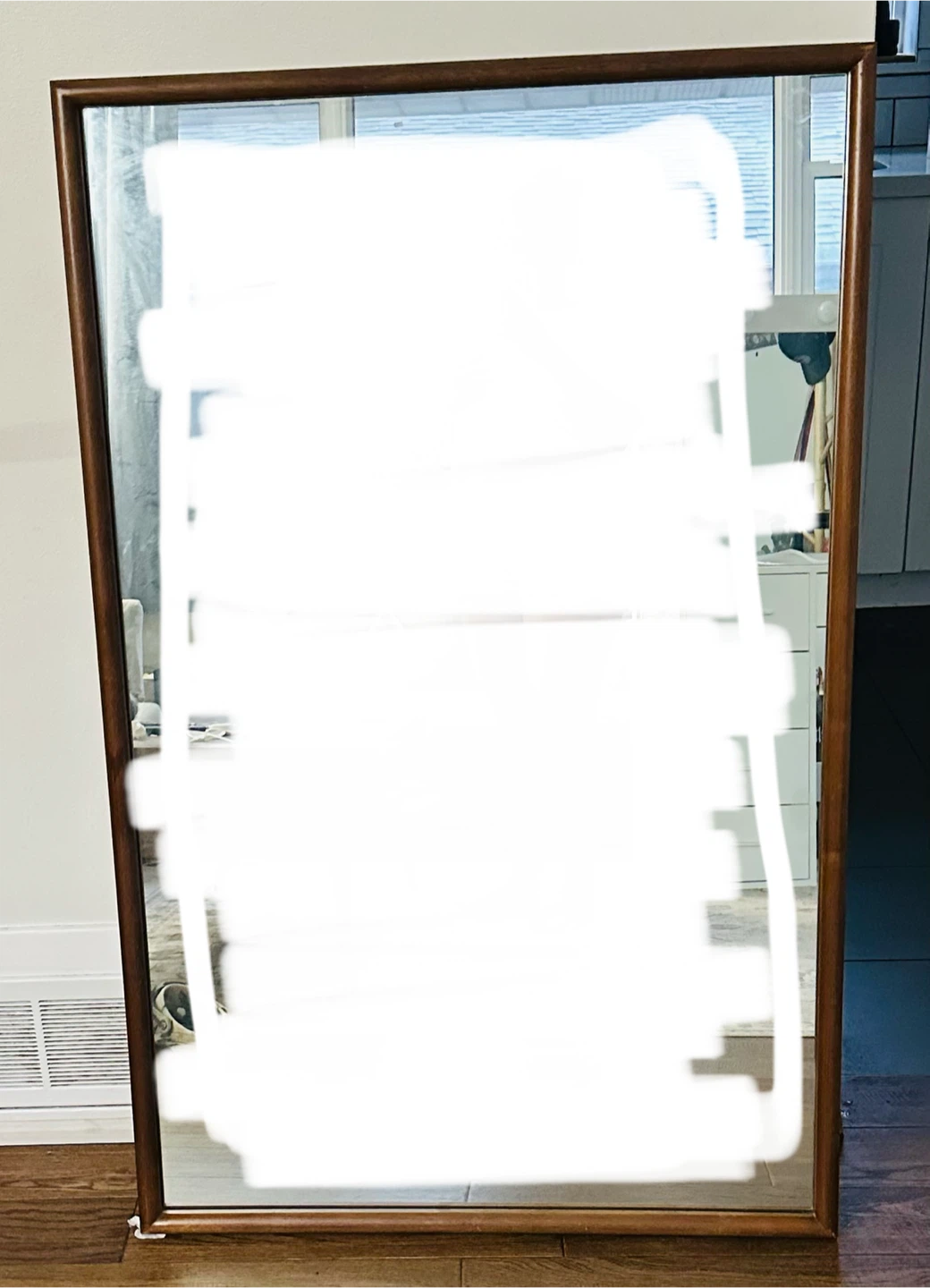 Wooden Framed Mirror