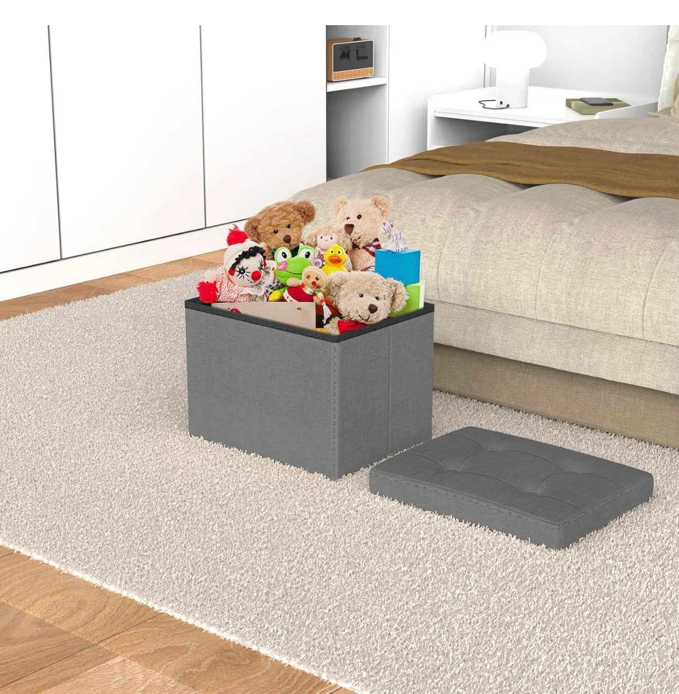 ALASDO Storage Ottoman Footrest - photo 5